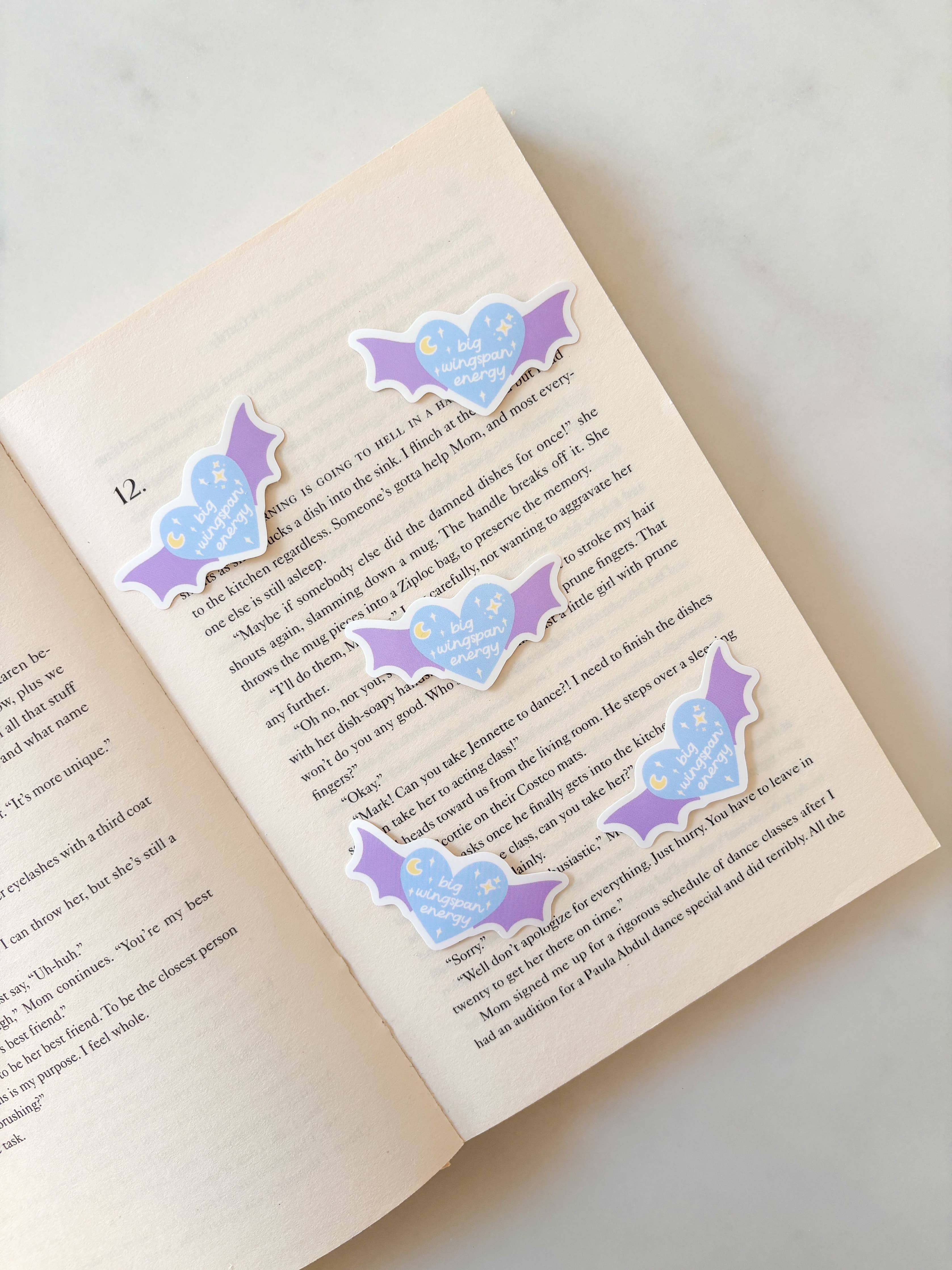 Fleurs on Sunday - Big Wingspan Energy Sticker