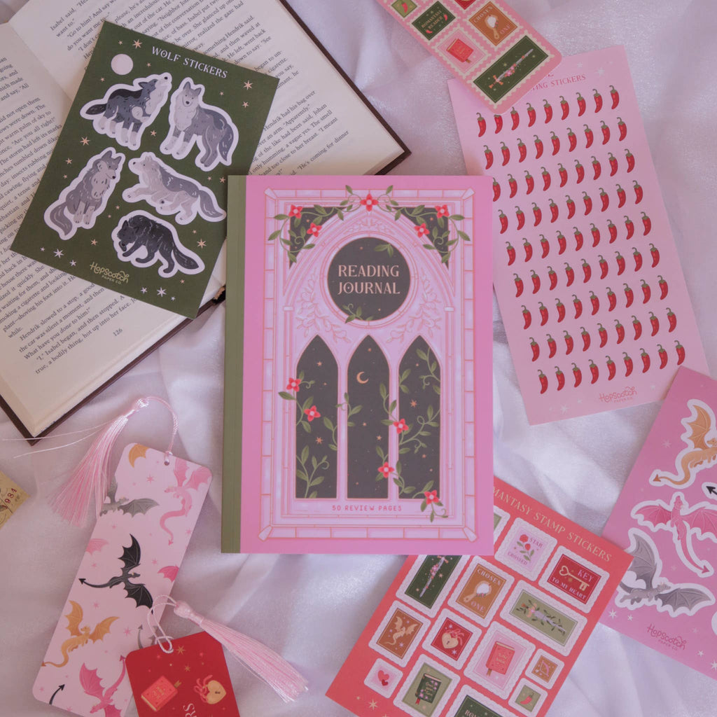 Hopscotch Paper Co. - 50 Page Romantasy Reading Journal