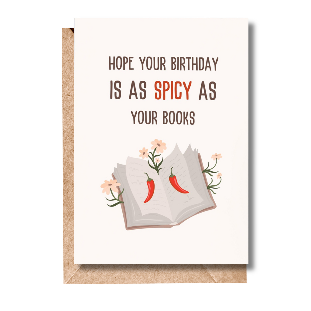 Spicy Birthday birthday greeting card
