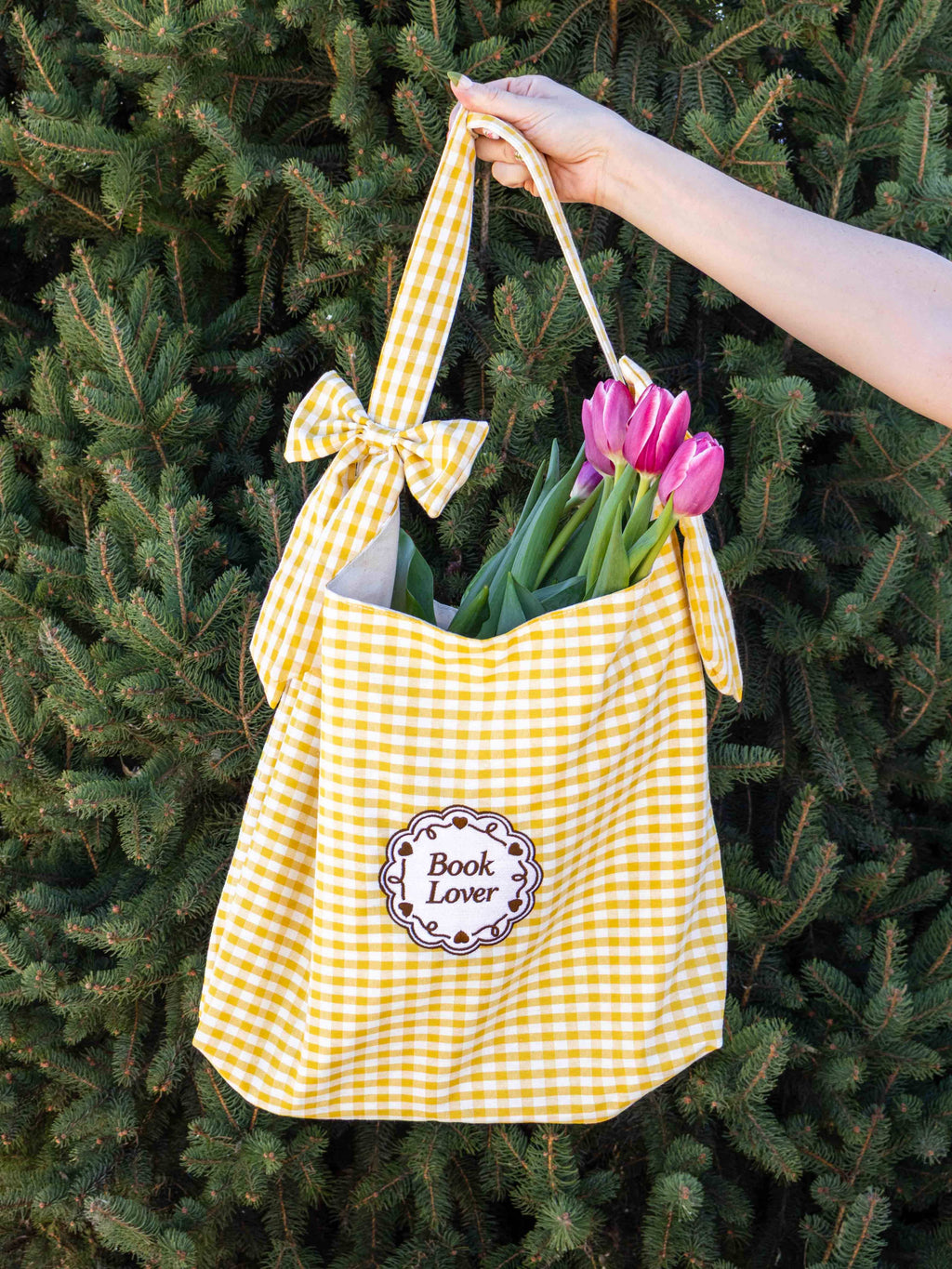 Book Lover Bow Tote