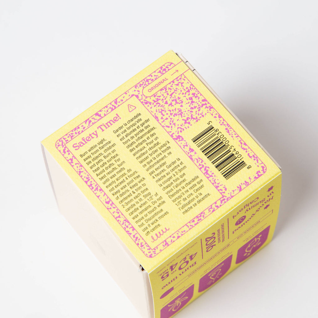 Milk Jar Candle Company - Pear & Nectarine Soy Candle