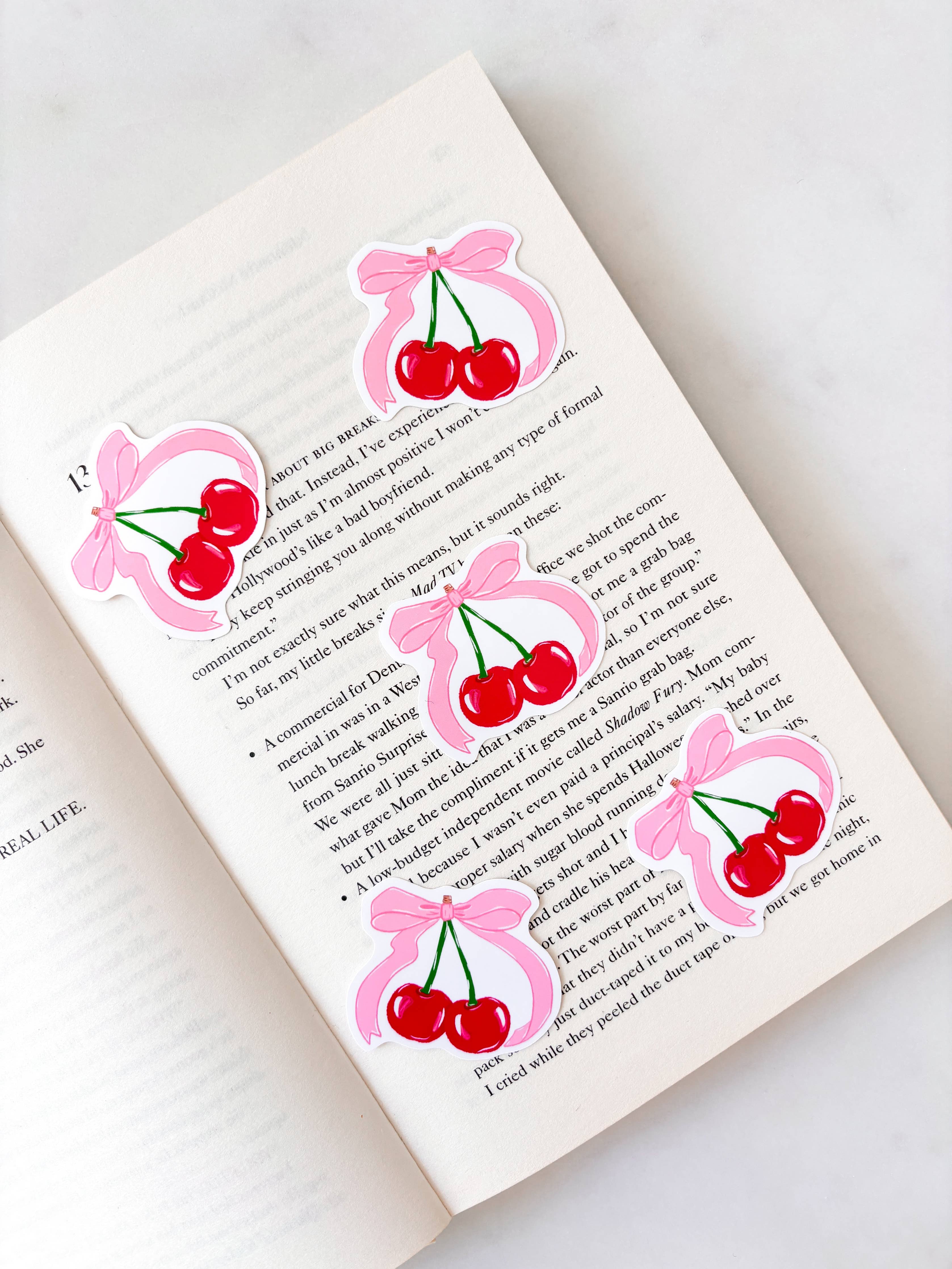Coquette Cherries Sticker
