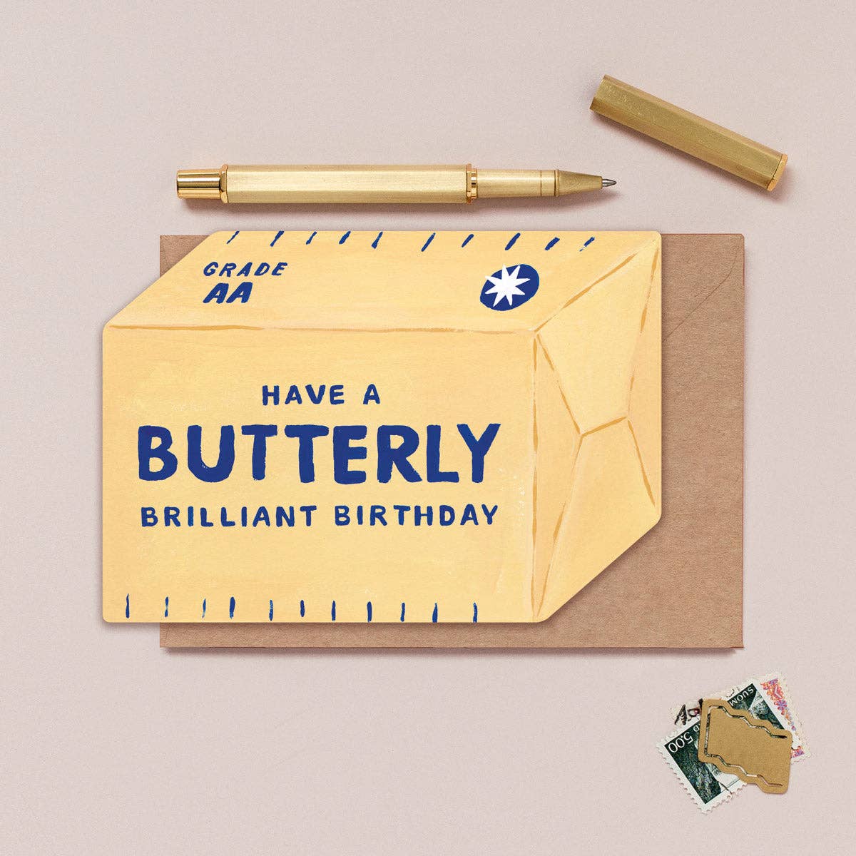 Butter Birthday Card | Funny Foodie Birthday Cards
