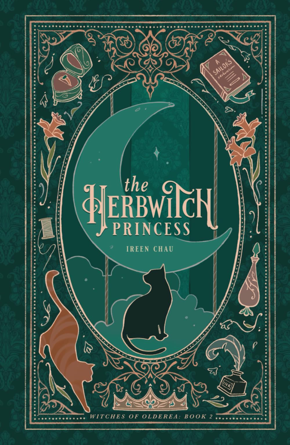 The Herbwitch Princess by Ireen Chau (Hardcover)