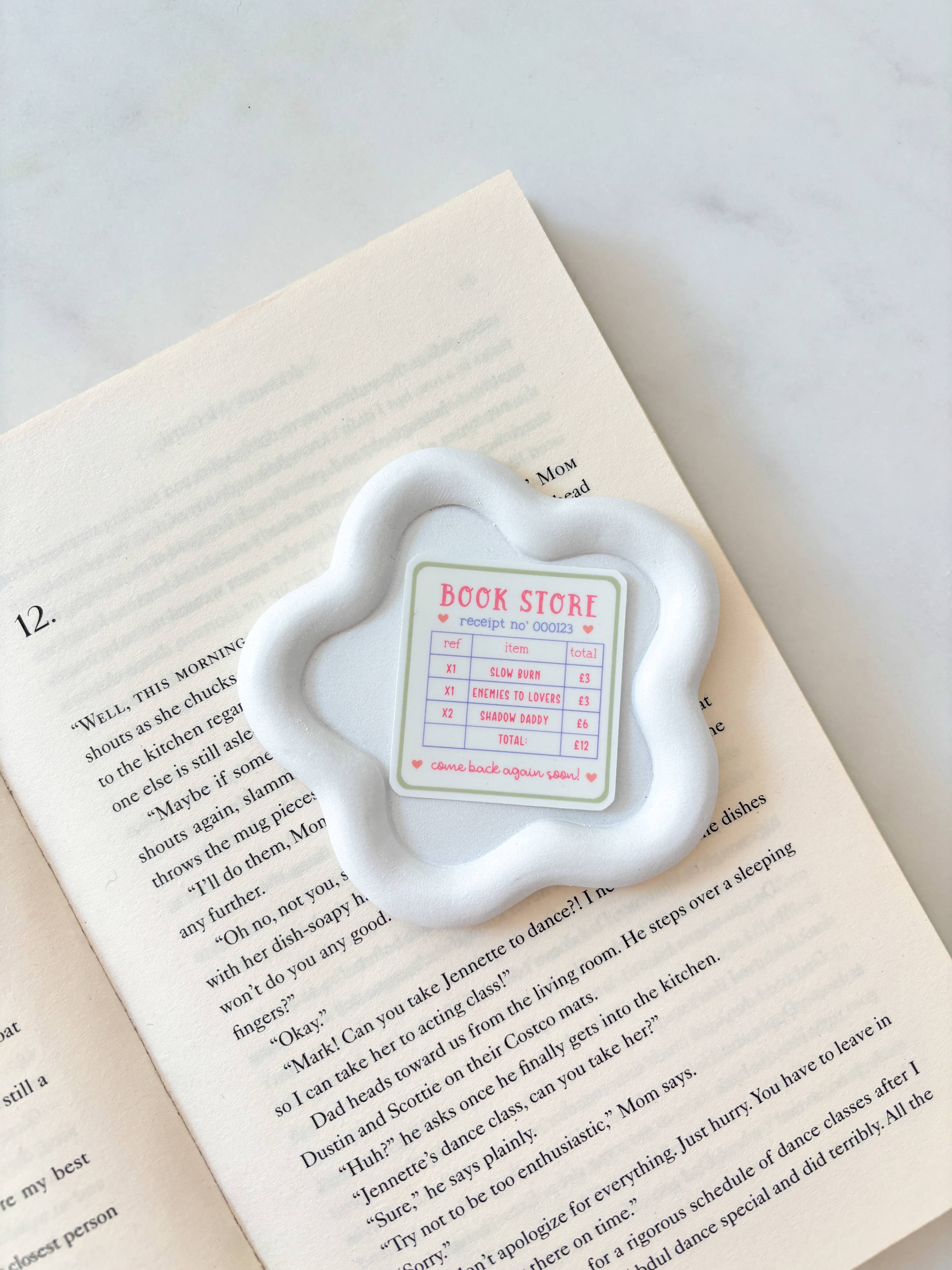 Book Store Receipt Sticker