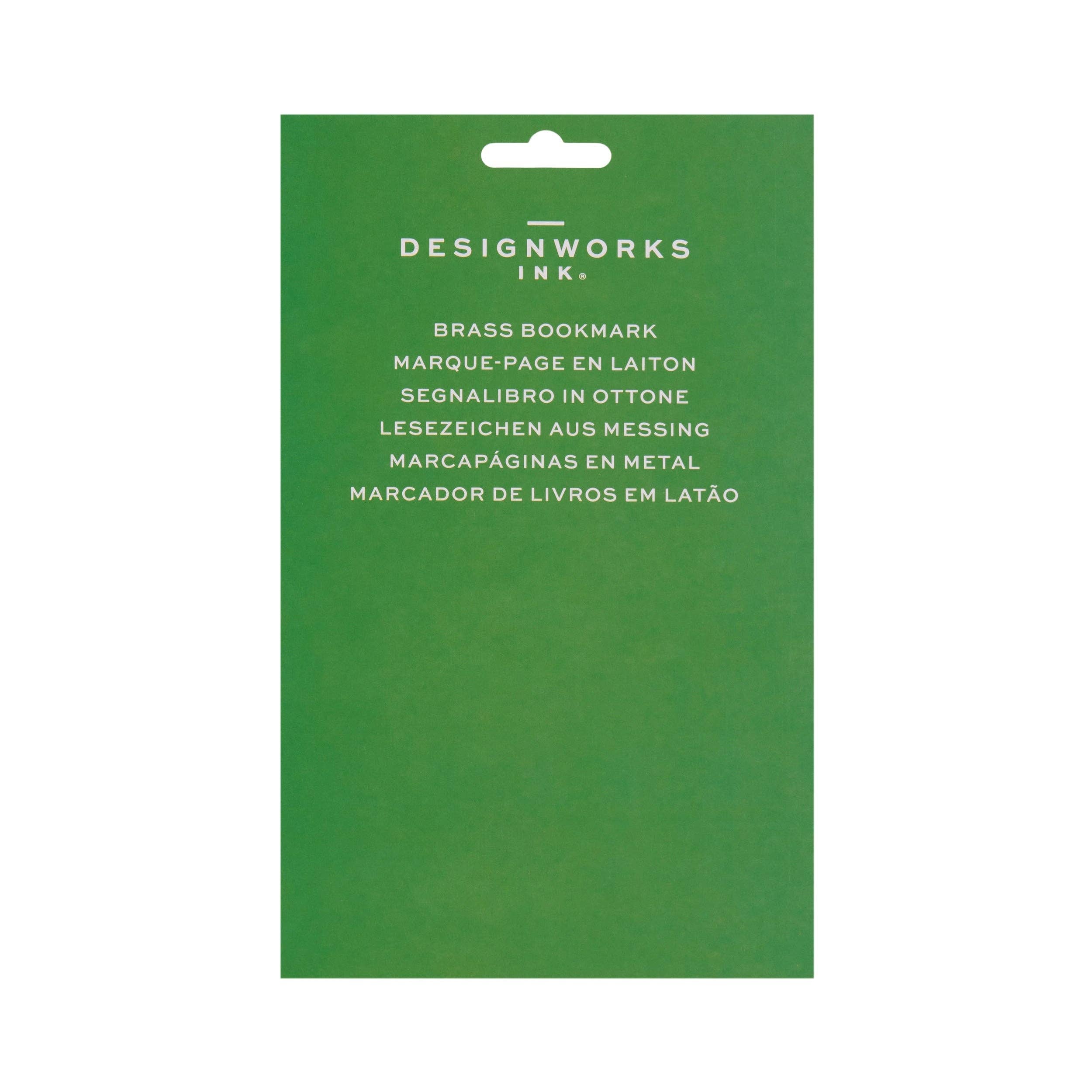 Brass Bookmark - Sardines
