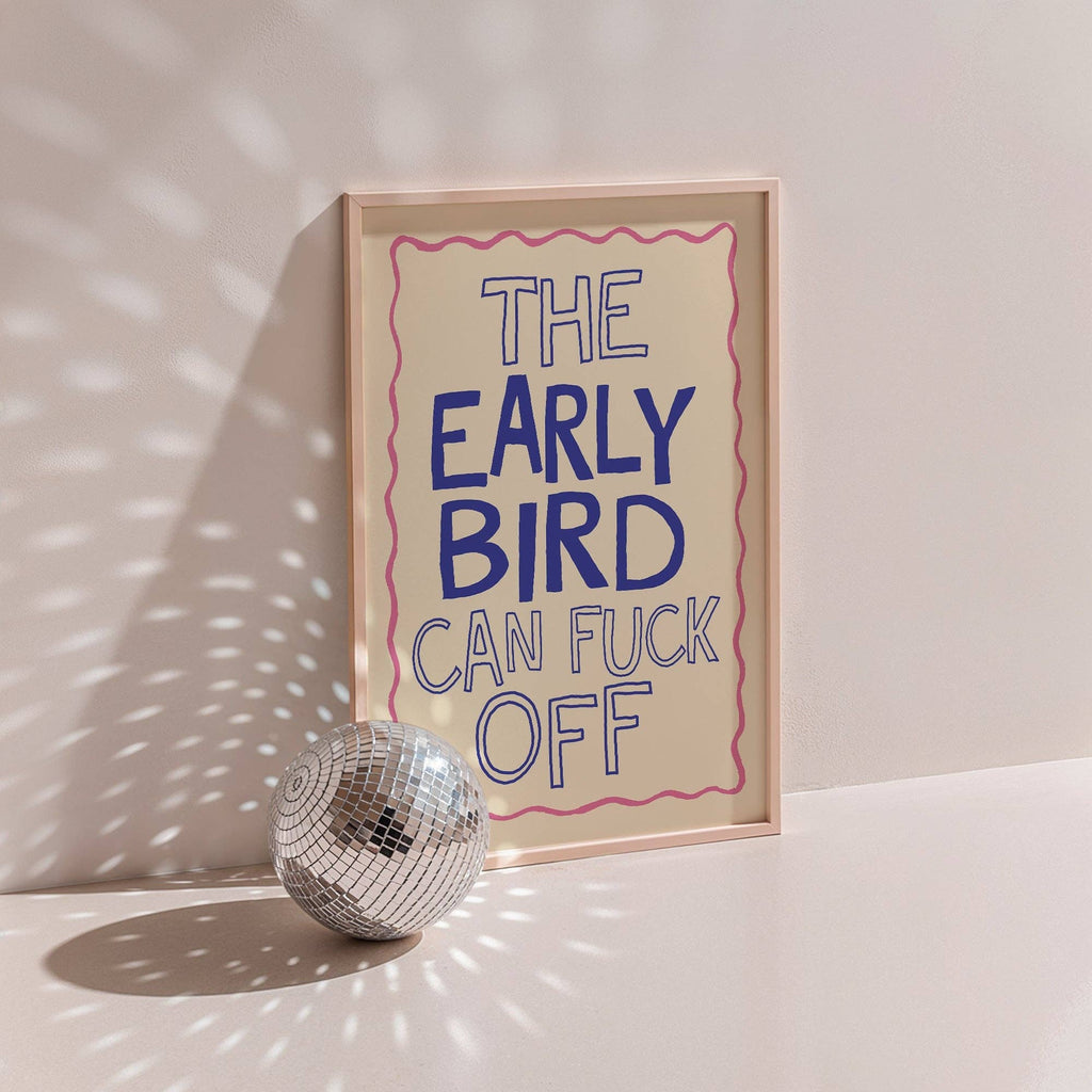 The Early Bird Bedroom Print