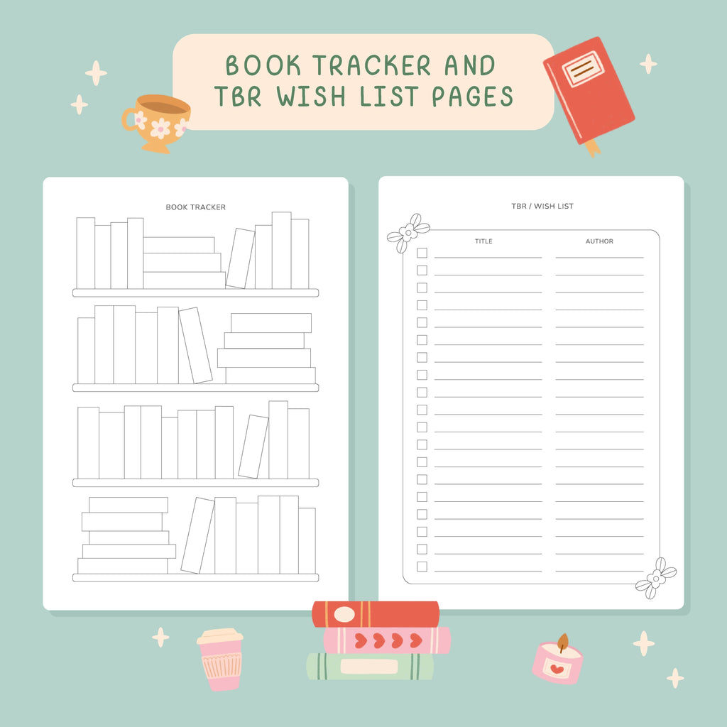 Hopscotch Paper Co. - 50 Page Reading Journal