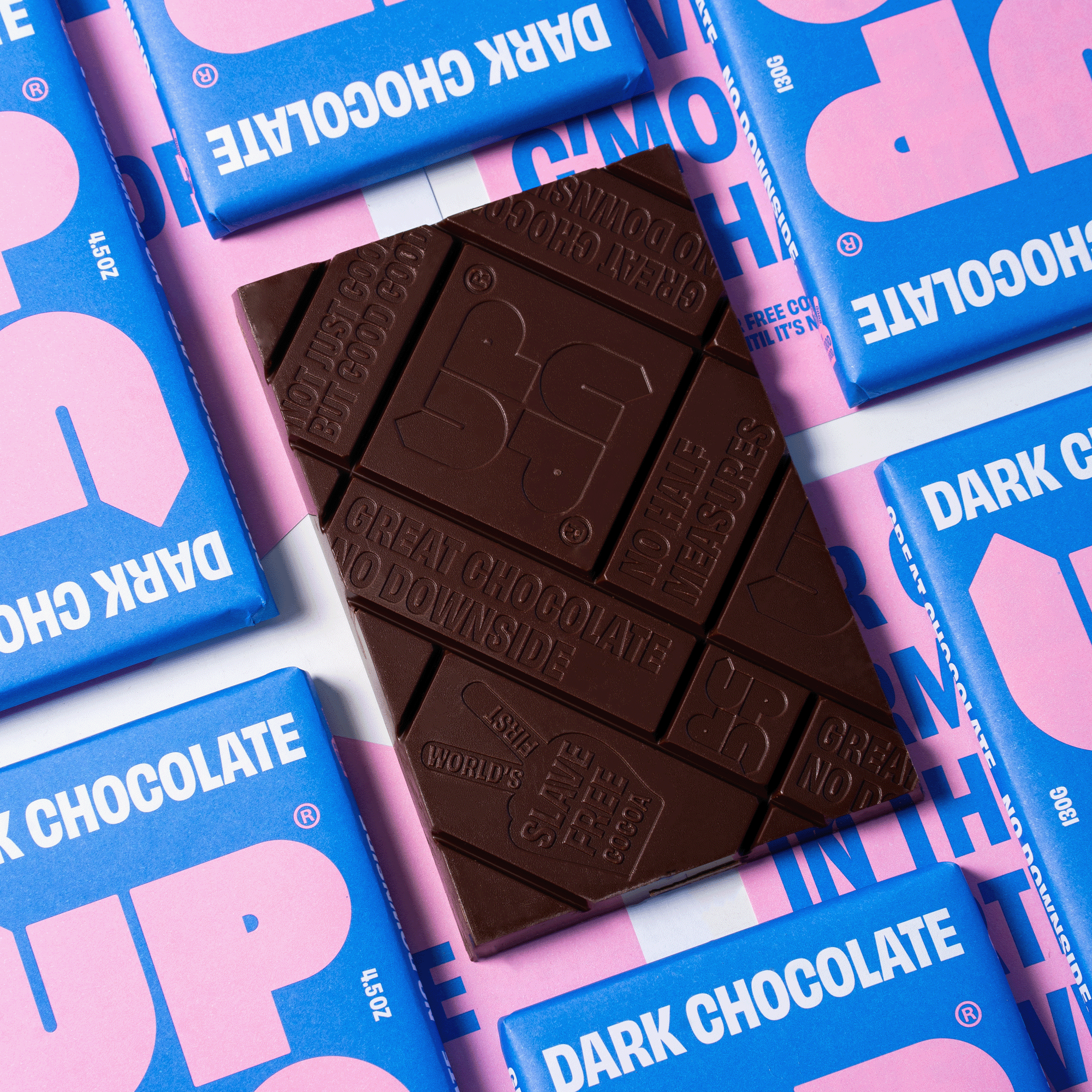 UP-UP - Original Dark Chocolate Bar - 120g
