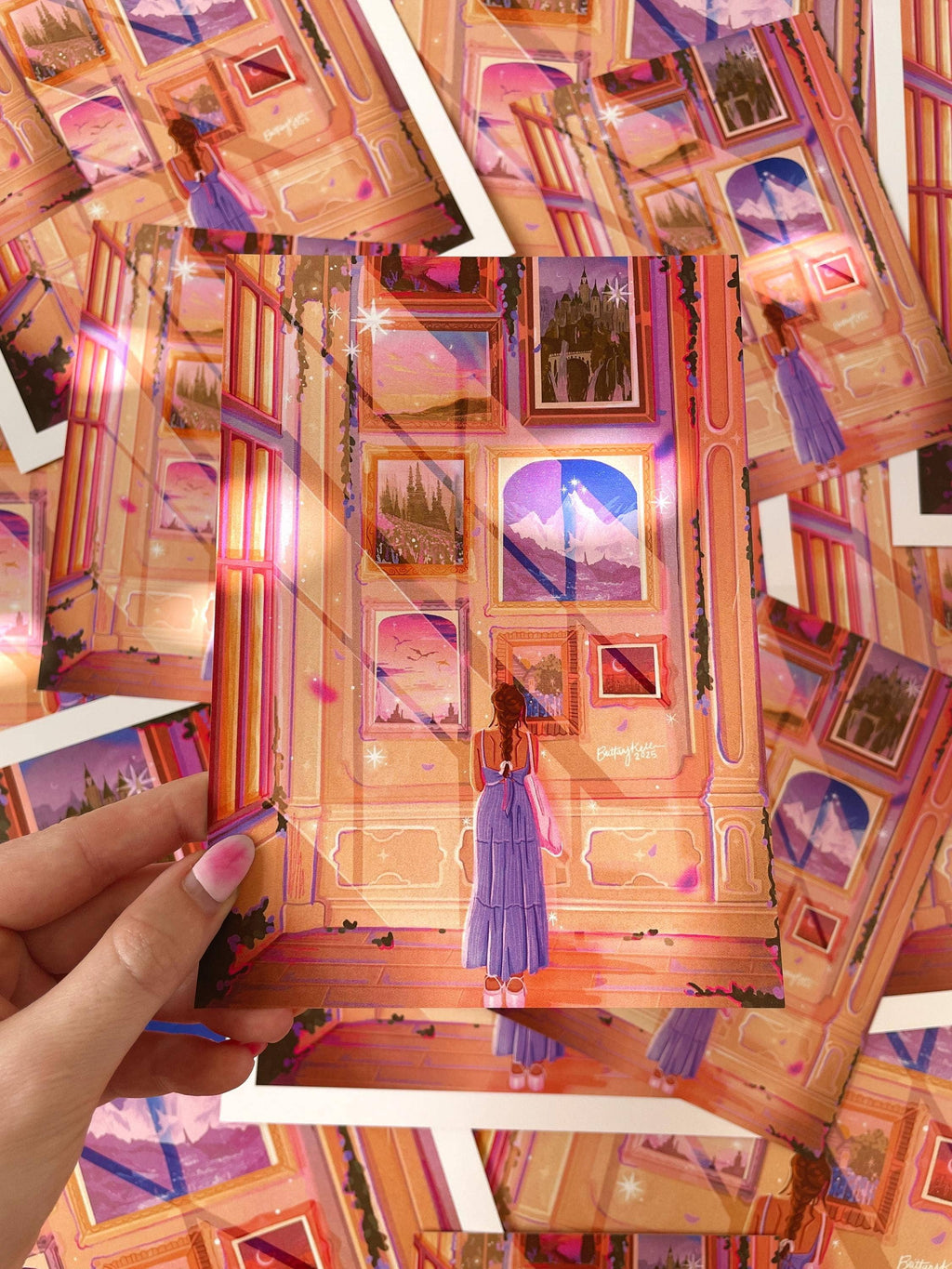 Bookish Art Museum Print