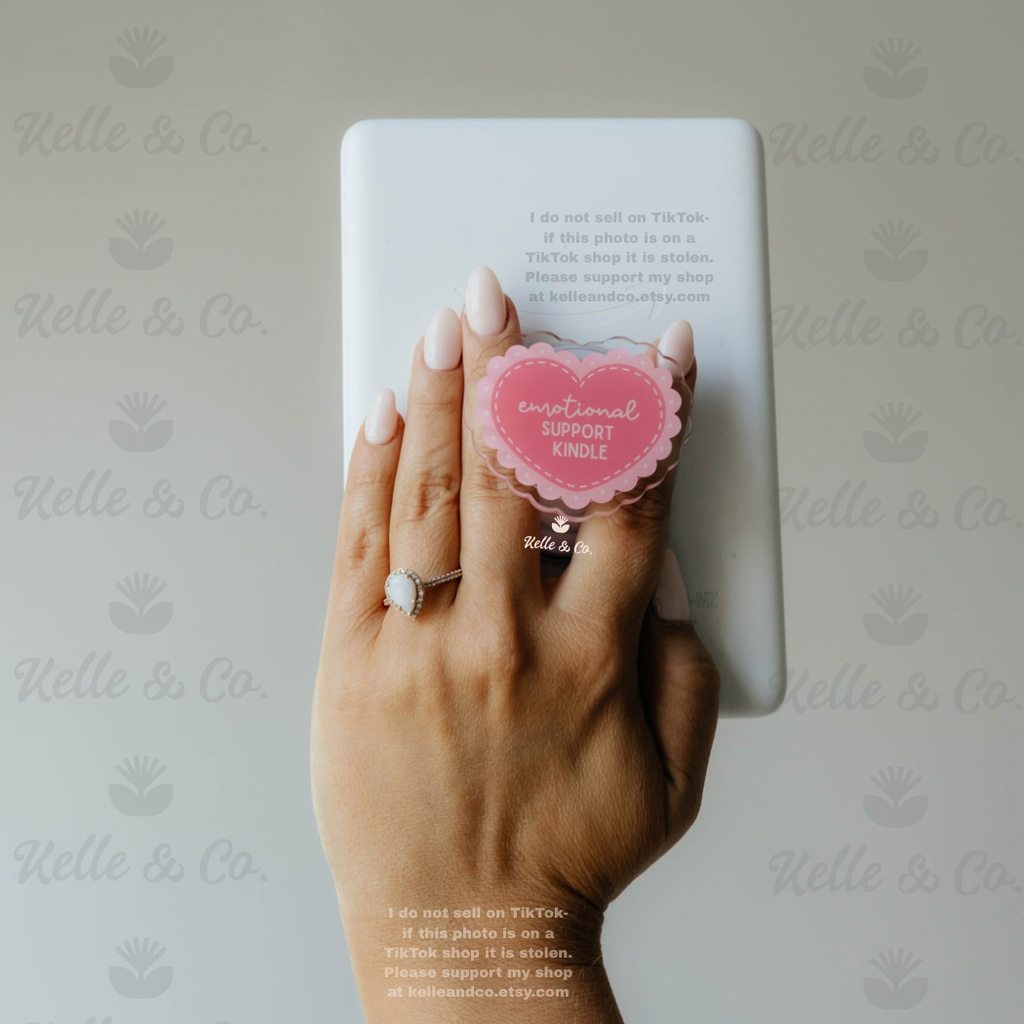 Kelle.andco - Emotional support kindle grip
