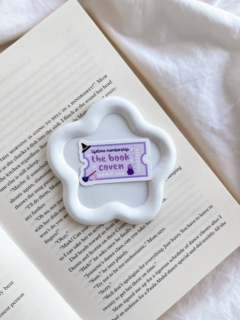 The Book Coven Book Club Sticker