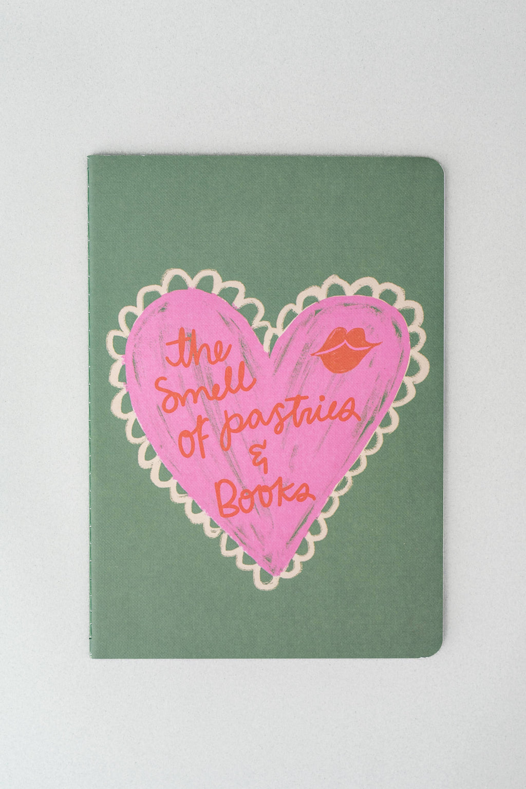 Rough Draft Notebook Set, Pastries and Books