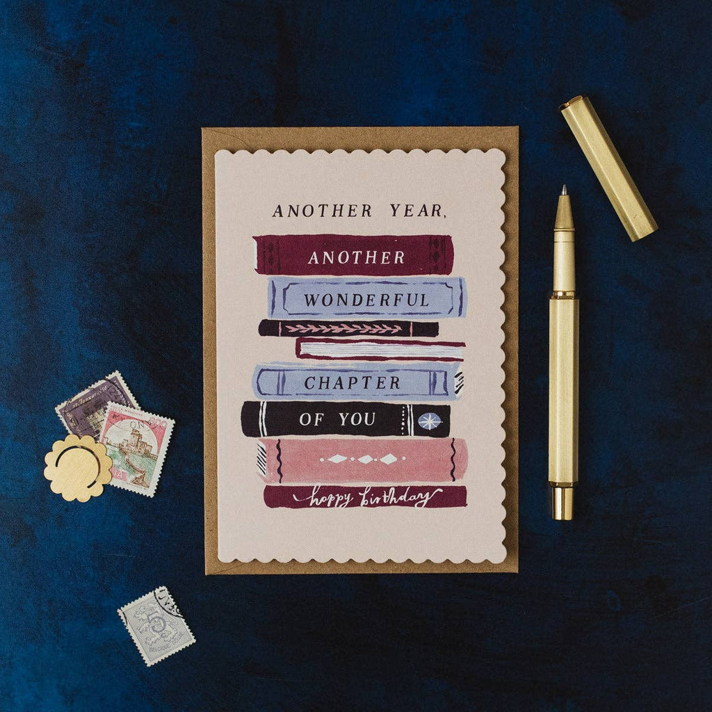 Bookish Birthday Card | Booklover Birthday Cards
