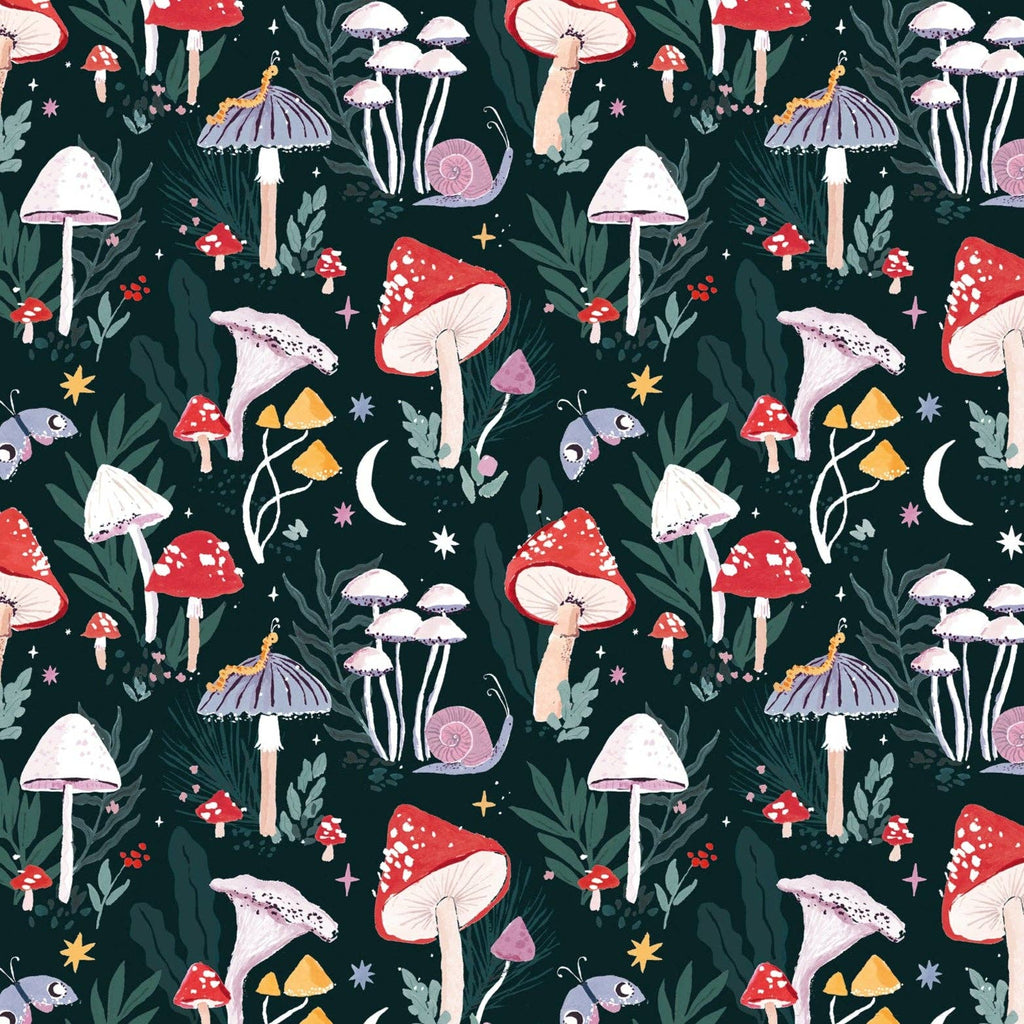 Mushroom Gift Wrap | Mushrooms Wrapping Paper Sheets