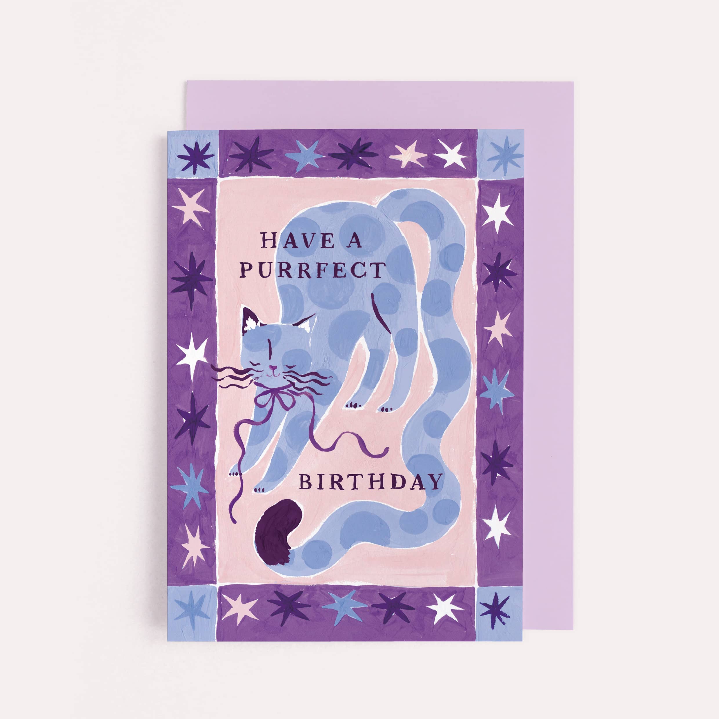 Cat Purrfect Birthday Card | Cat Lover Birthday Cards