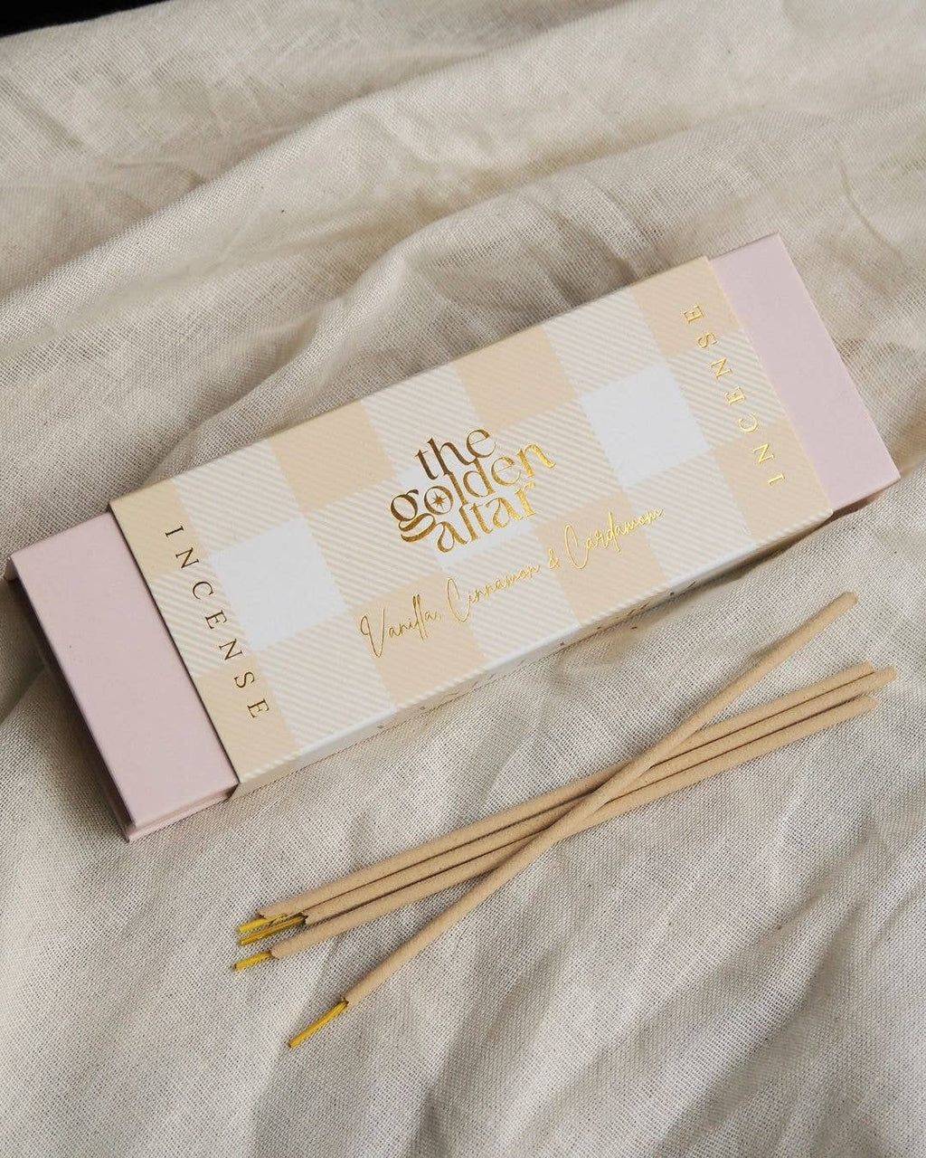 The Golden Altar - Vanilla Chai Incense Box