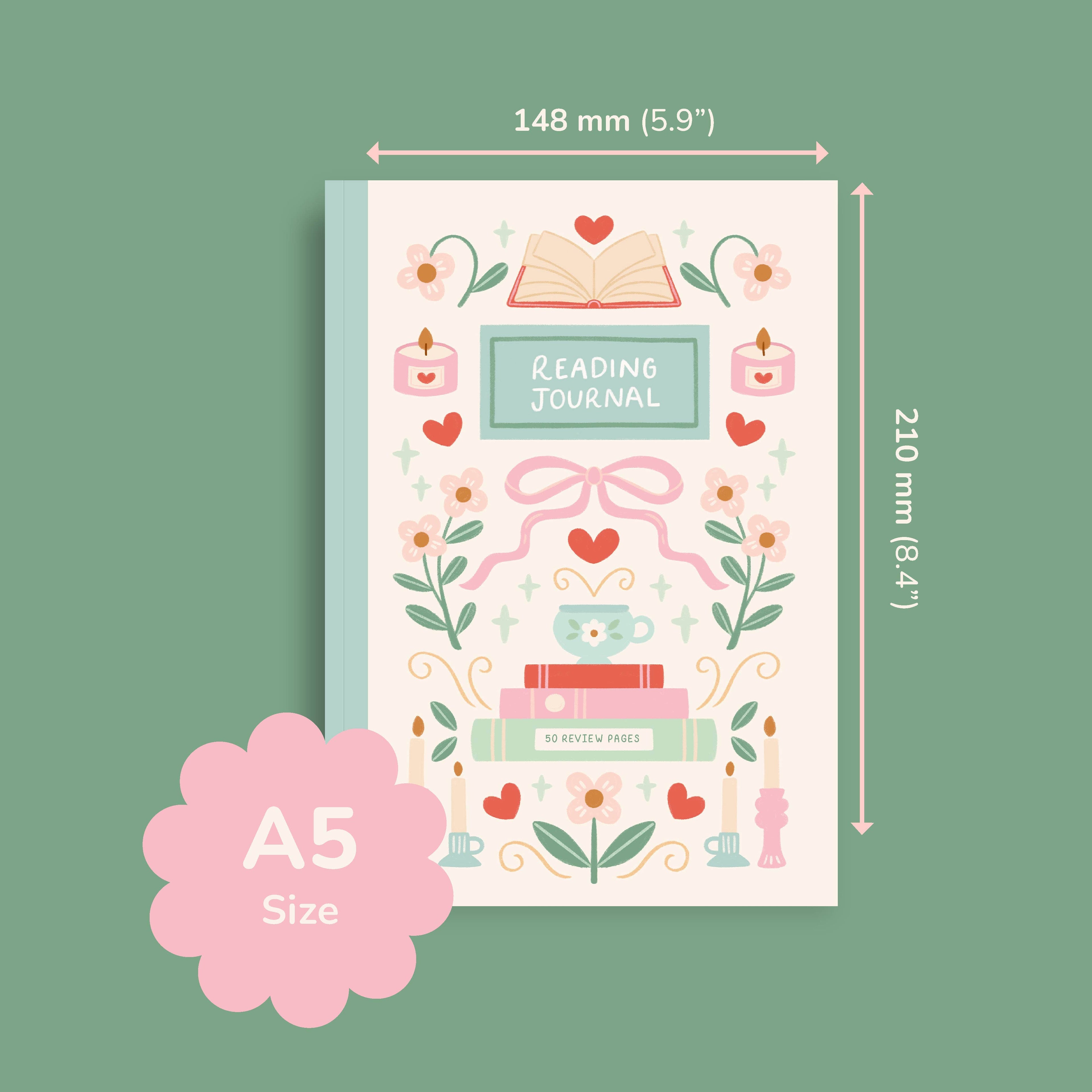 Hopscotch Paper Co. - 50 Page Reading Journal