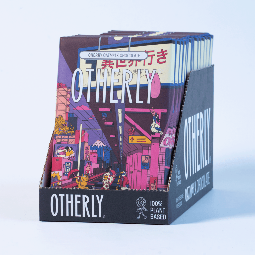 Otherly - Cherry Cake Oatm*lk Chocolate Bar - 120g - Vegan