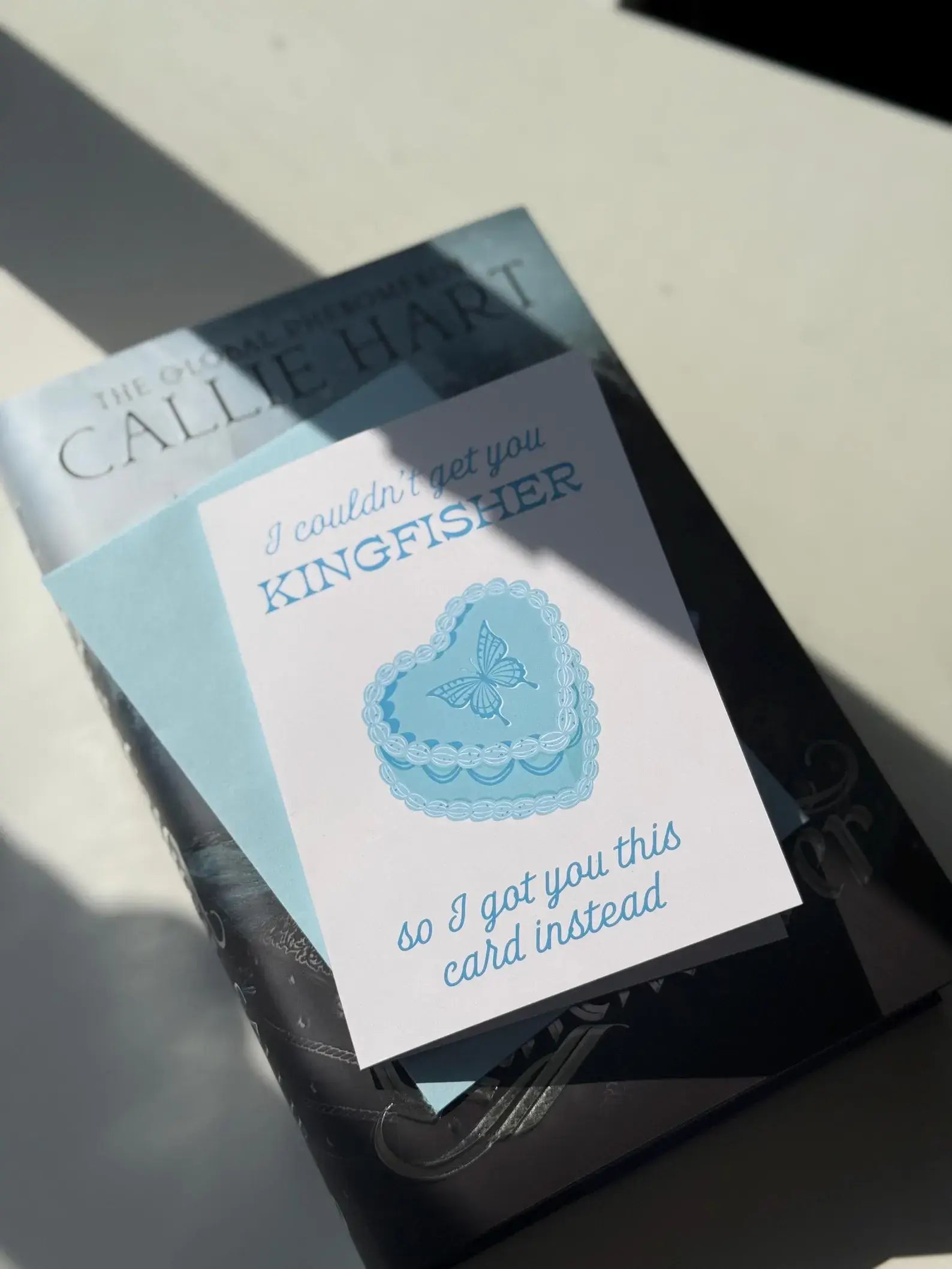 I Couldn't Get You Kingfisher For Your Birthday Card