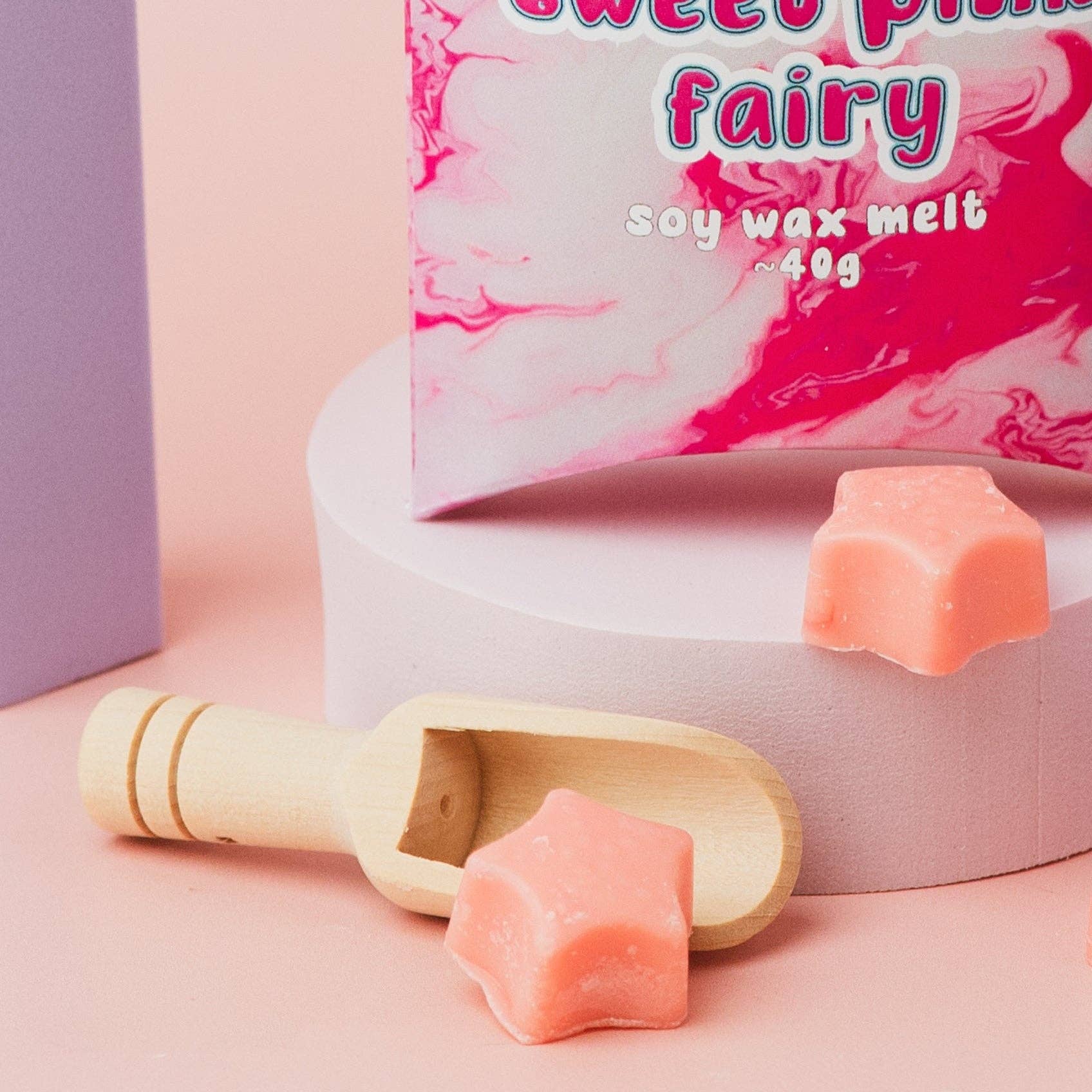 Sweet Pink Fairy Soy Wax Melt | Cotton Candy, Cherry, Vanilla & Pear