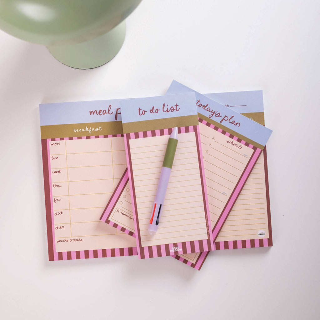 Good Tuesday - A4 Weekly Meal Planner Pad