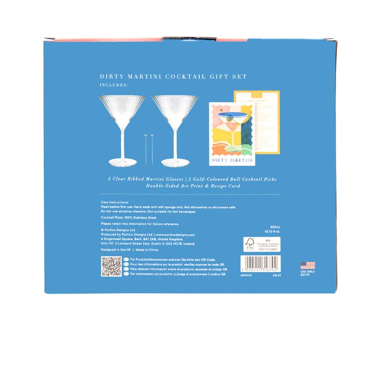 Art of Hosting 
Martini Cocktail Gift Set