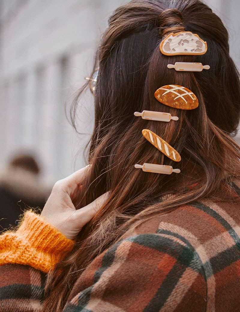 Joanna Behar - Baguettes Barrettes Clips (Set of 2)