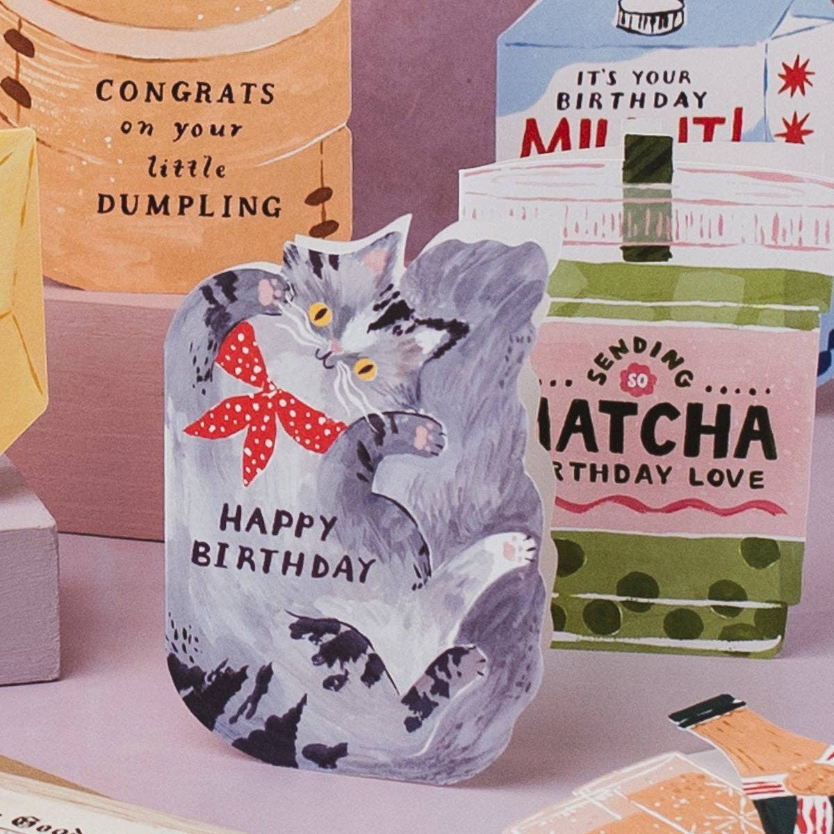 Bandana Cat Birthday Card | Cat Lover Birthday Cards