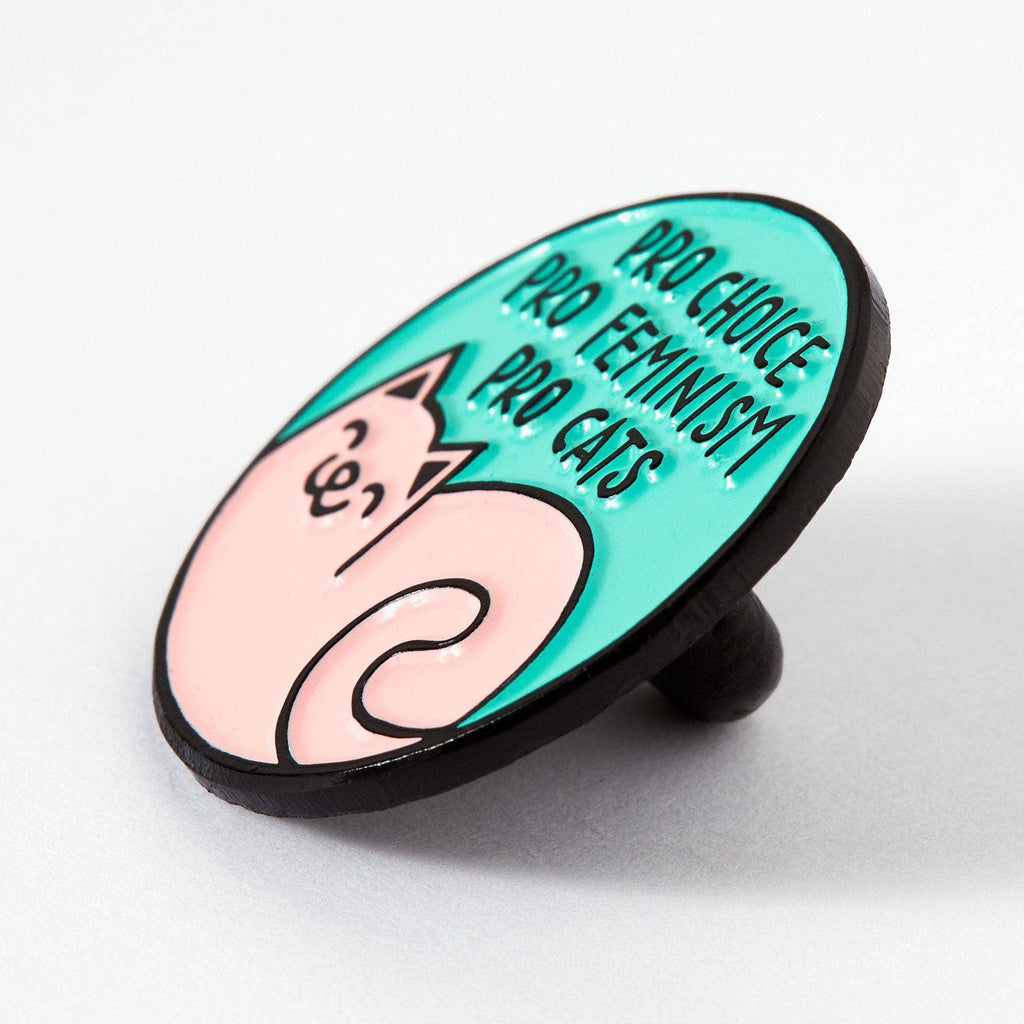 Pro Cats Pro Choice Enamel Pin