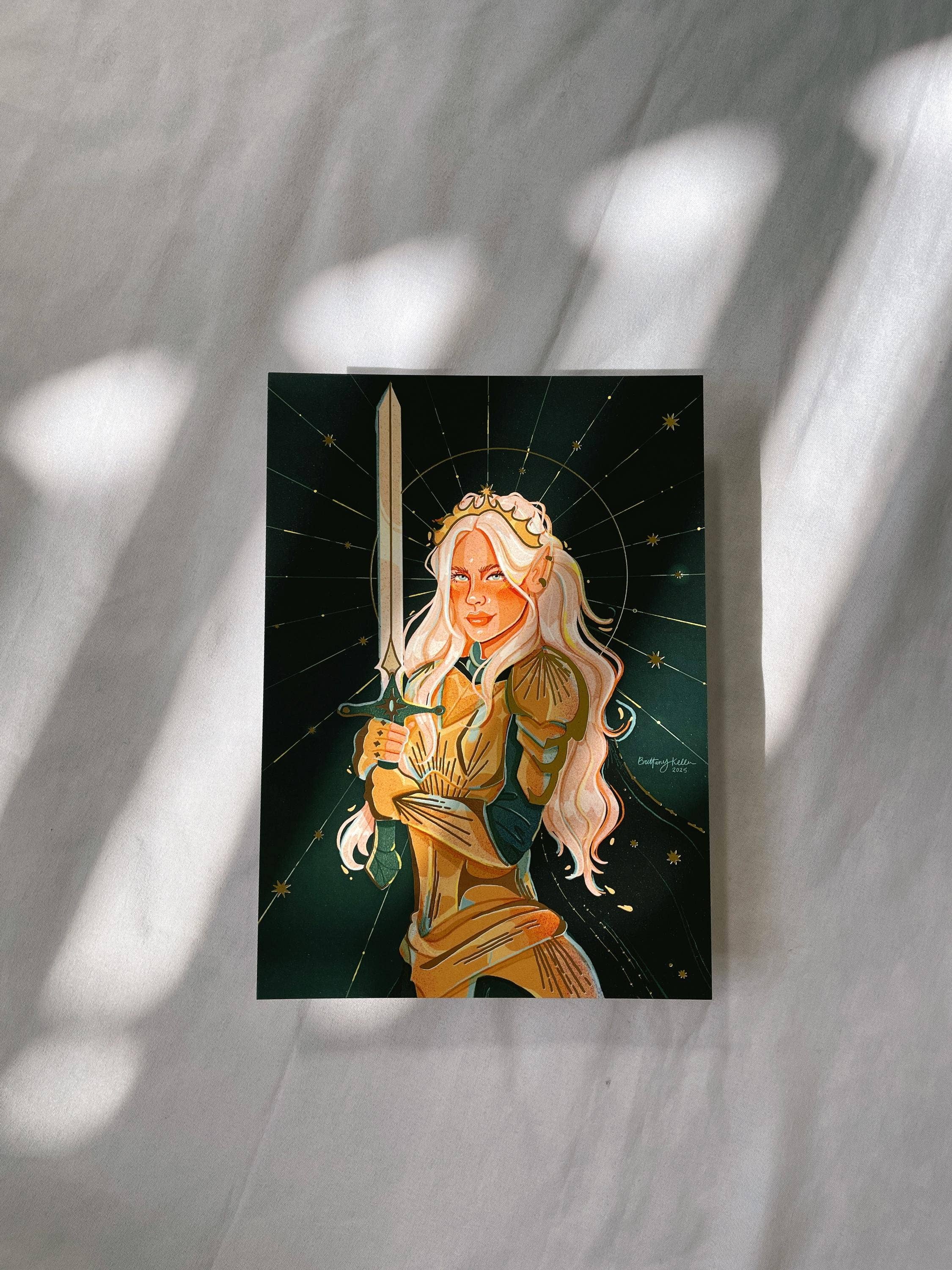 Aelin Gold Foil Print