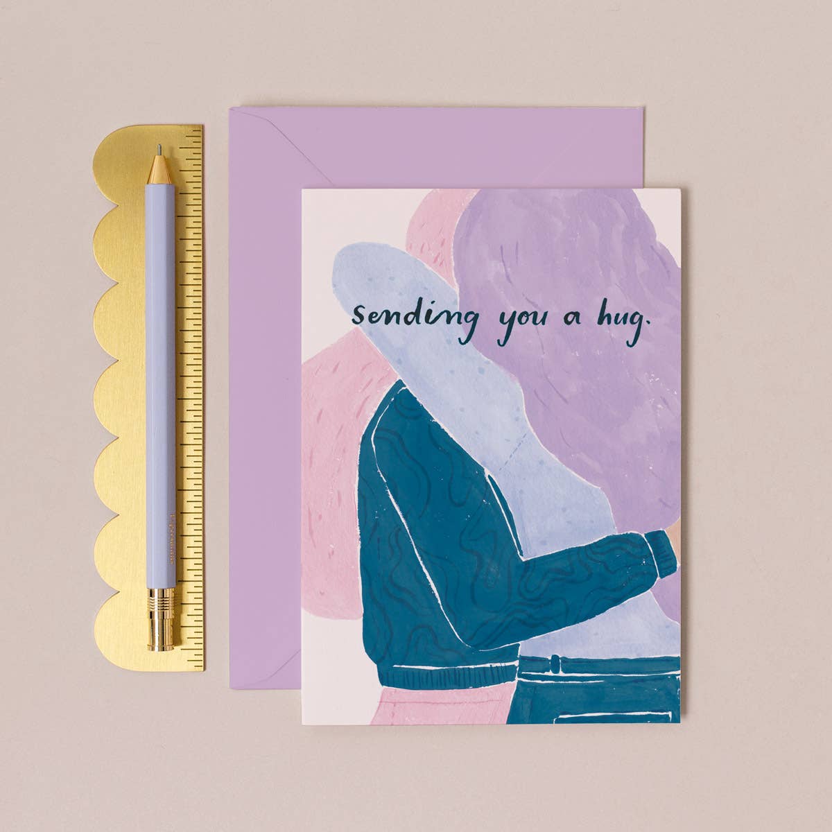 Sending You a Hug Card | Thinking of You Card | Sympathy