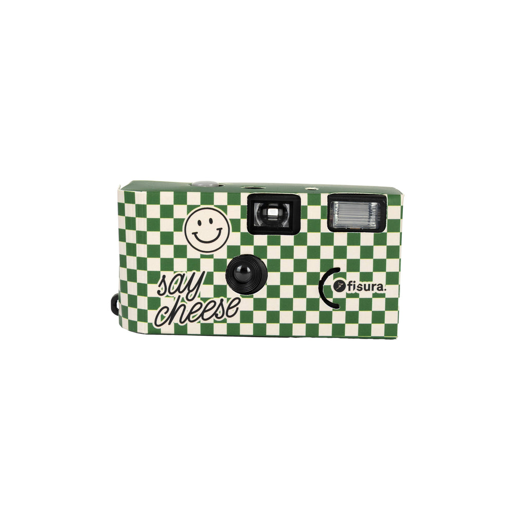 Disposable Camera "Say Cheese" Green