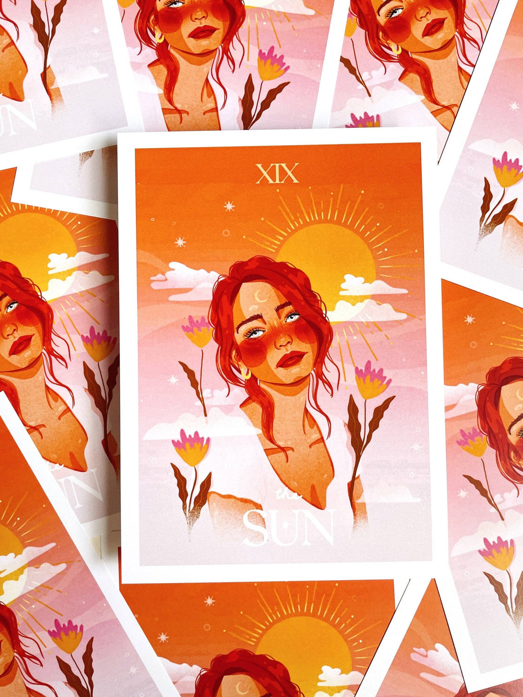 The Sun Mini Print
