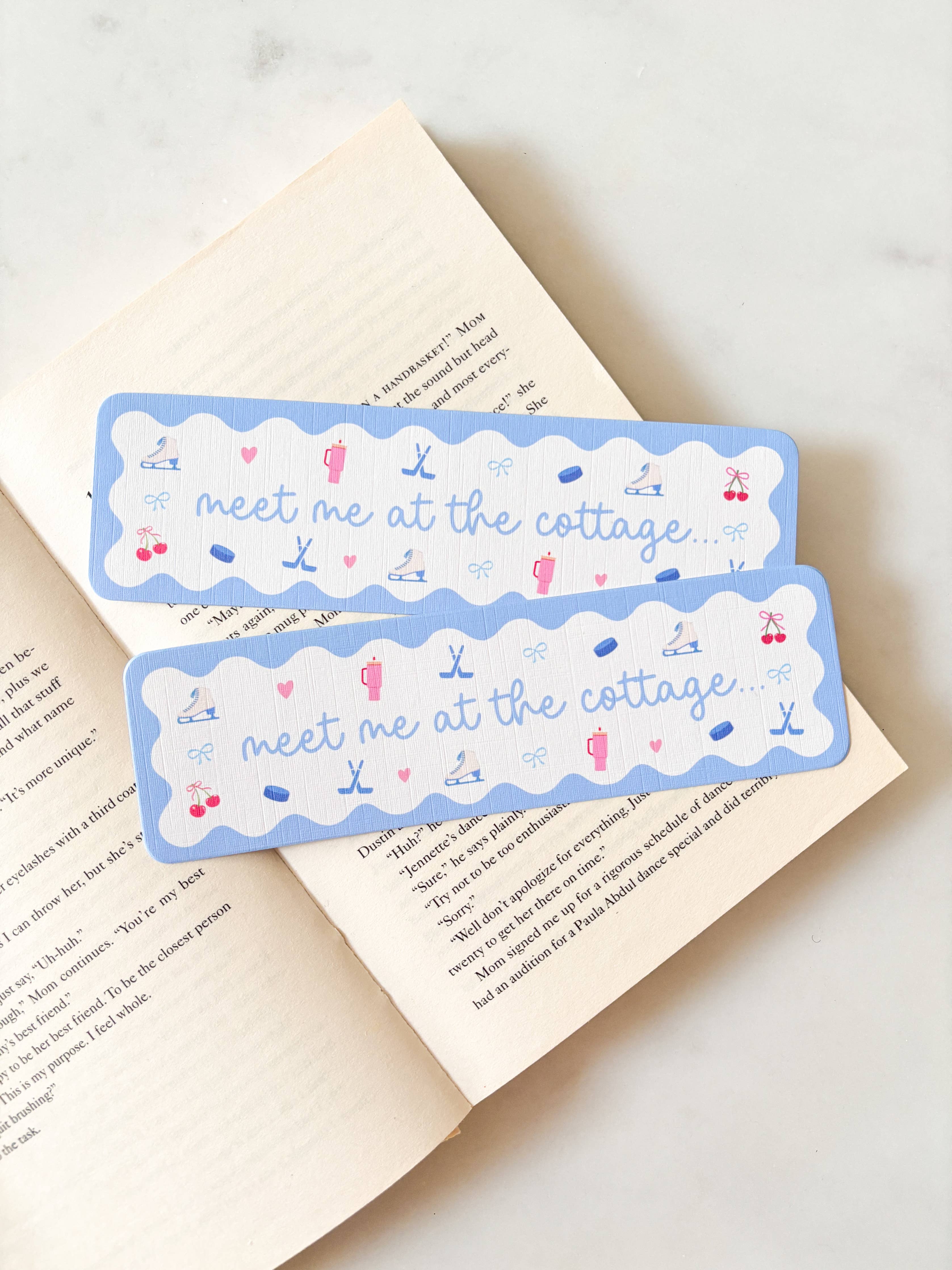Fleurs on Sunday - Meet Me At The Cottage Bookmark
