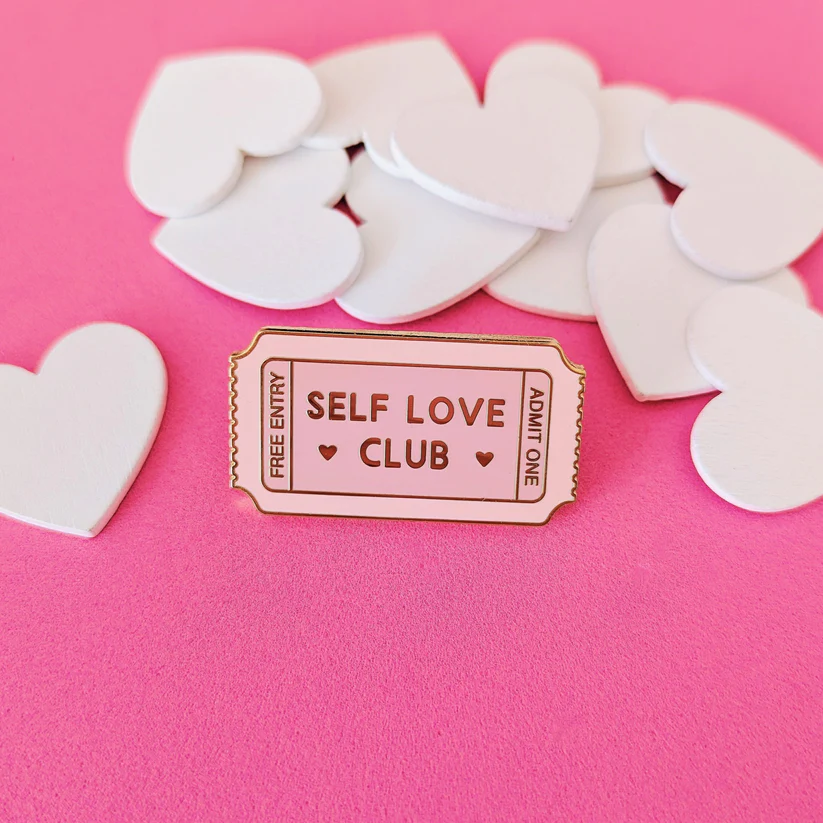 Self Love Club Enamel Pin