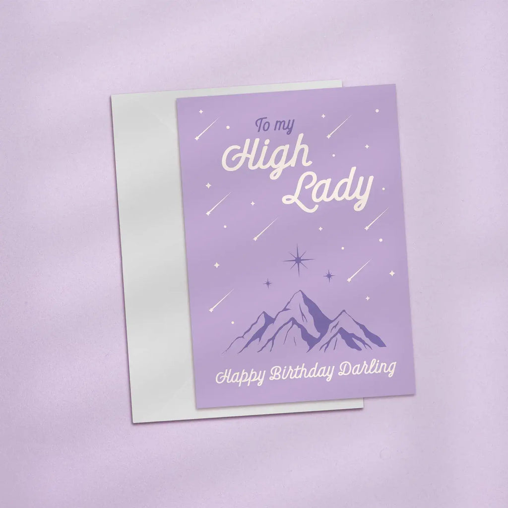 To My High Lady Happy Birthday Darling Card 