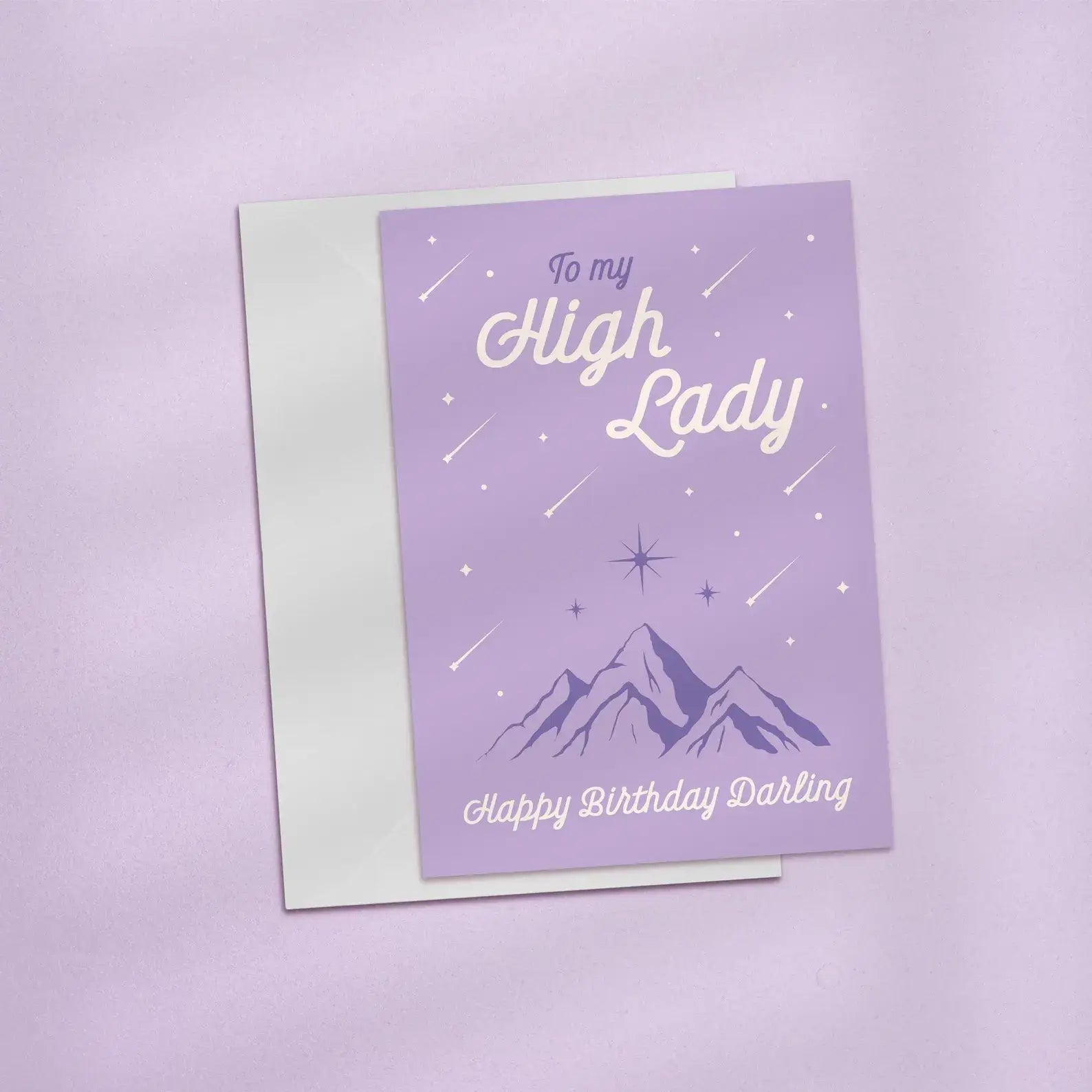 To My High Lady Happy Birthday Darling Card 