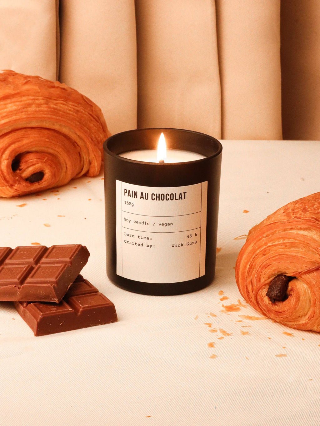 Pain Au Chocolat Candle | Birthday Gift | Bakery Scent