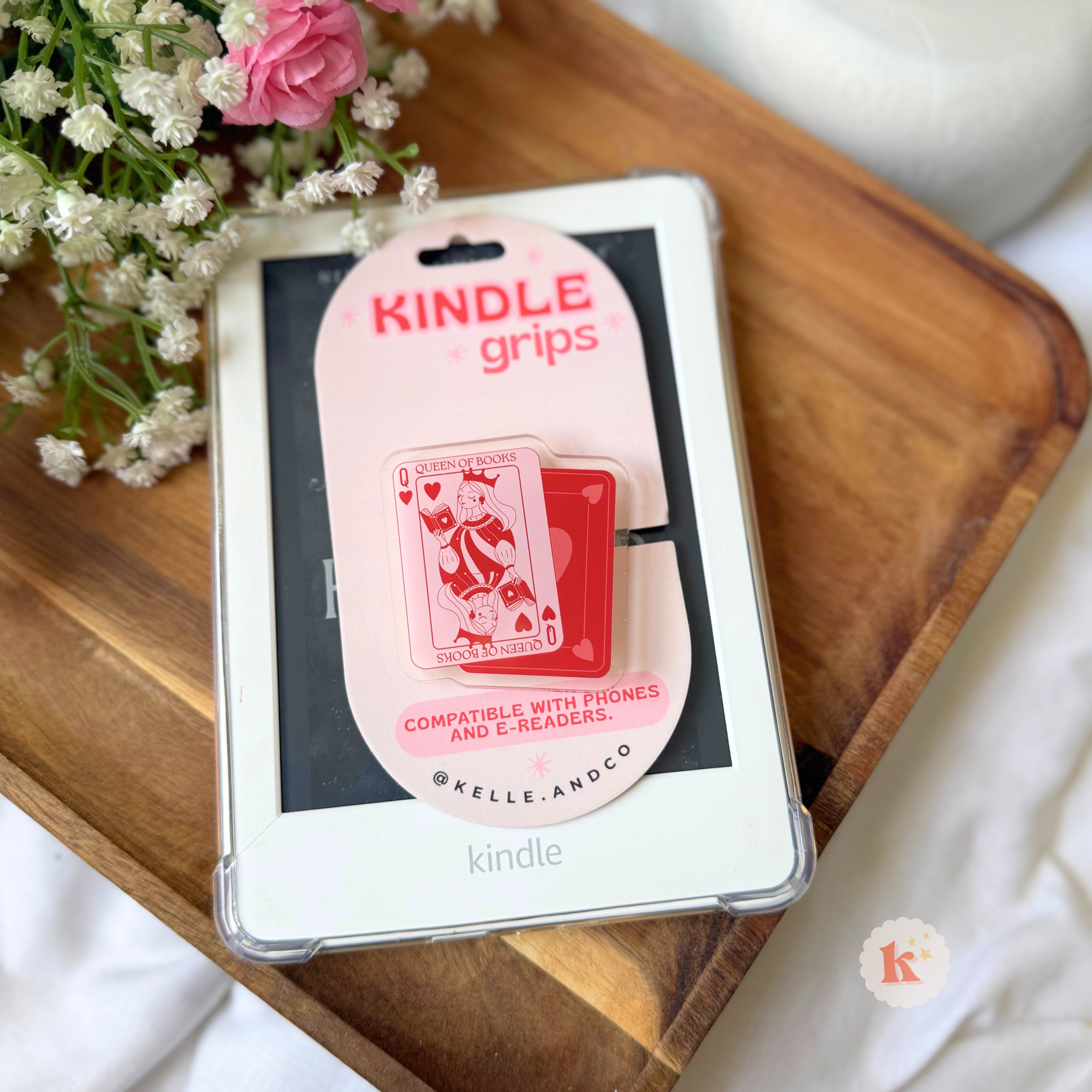Kelle.andco - Queen of Books kindle grip