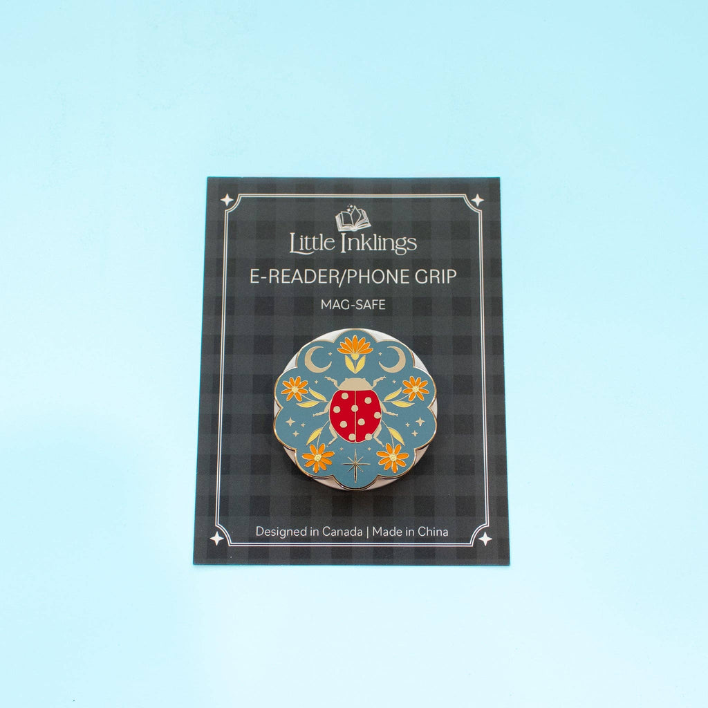 Lavish Ladybug Phone/E-Reader Enamel Grip