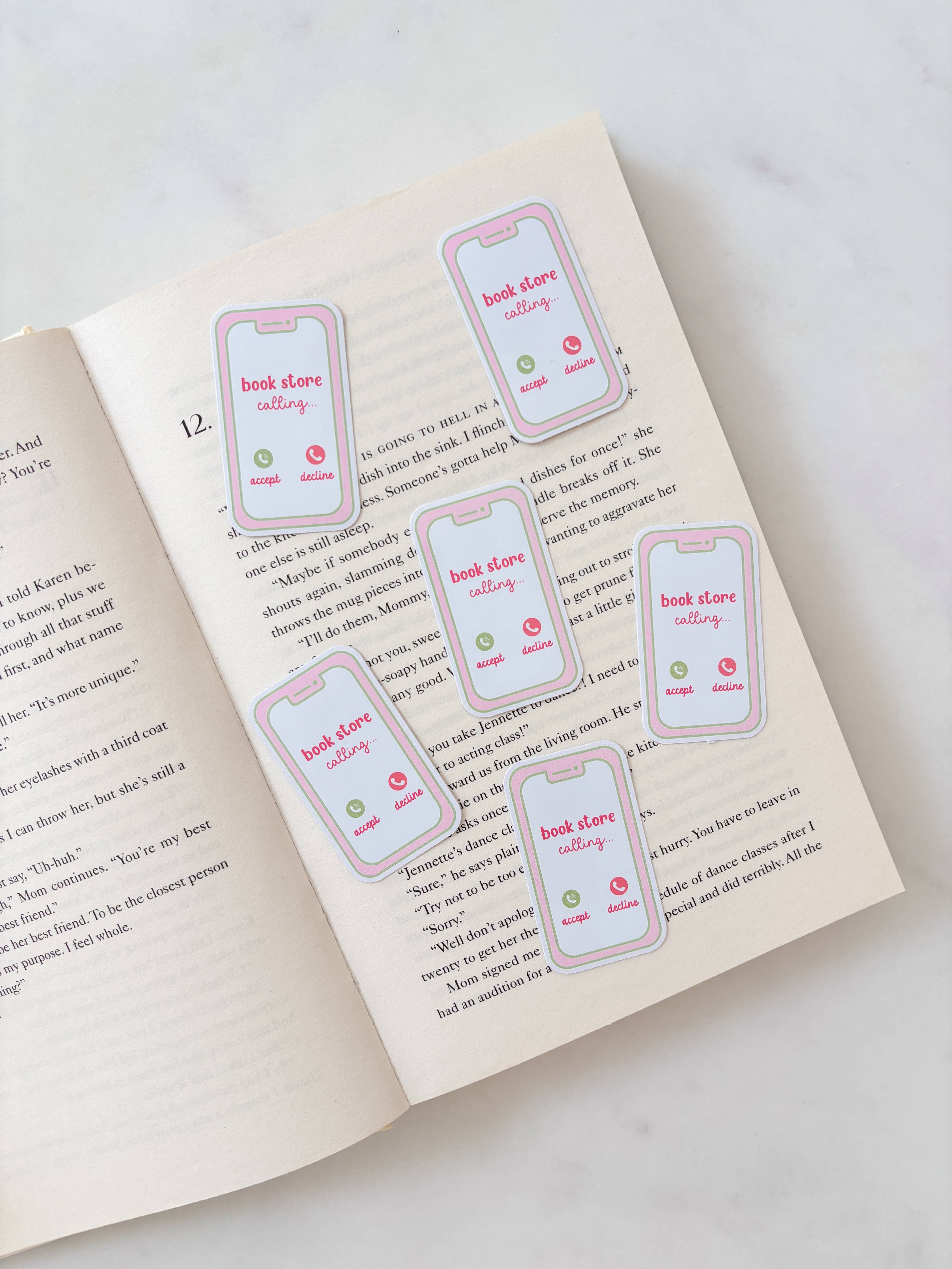 Book Store Calling Sticker