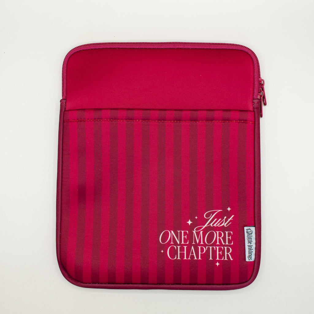 Little Inklings - Maroon Stripes Book Sleeve