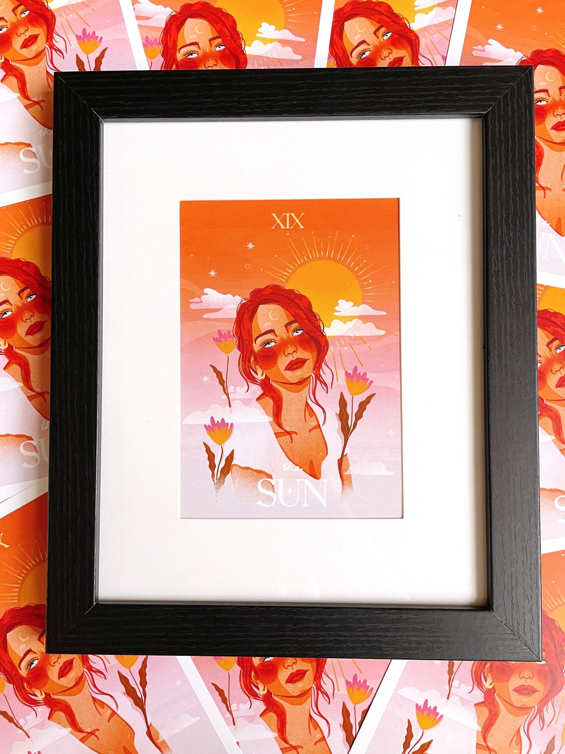 The Sun Mini Print