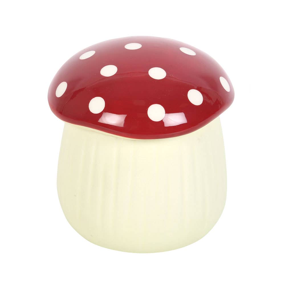 Mushroom Wax Burner (red)