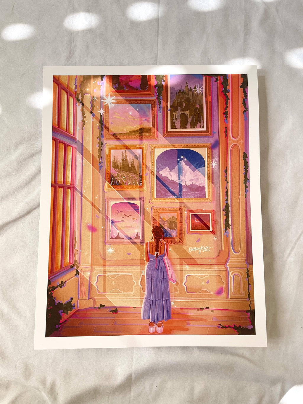 Bookish Art Museum Print