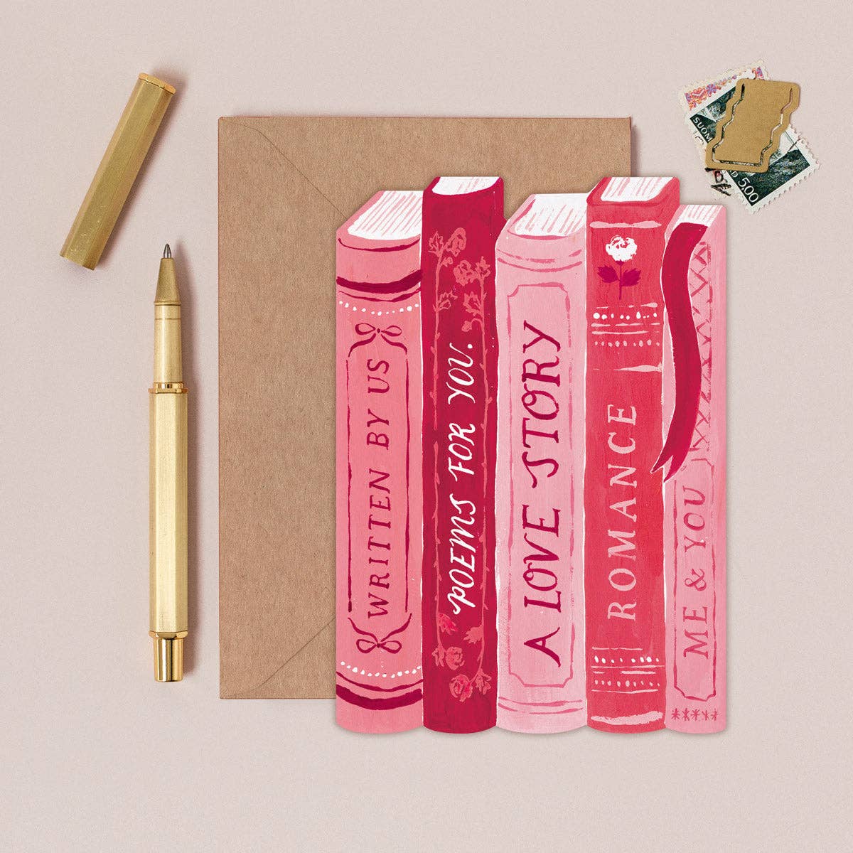 Love Story Books Card | Booklover Anniversary Cards
