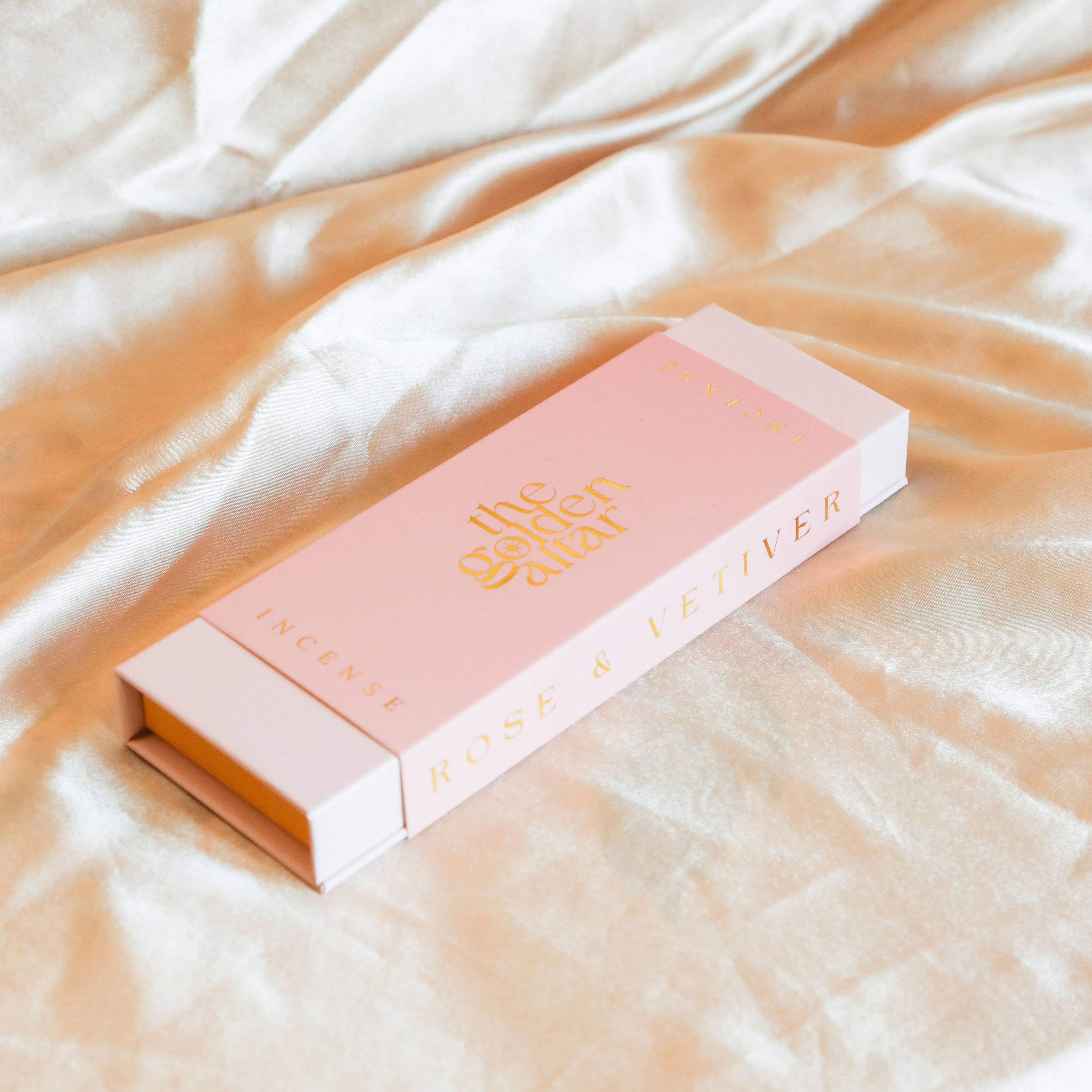 The Golden Altar - Rose & Vetiver Natural Incense