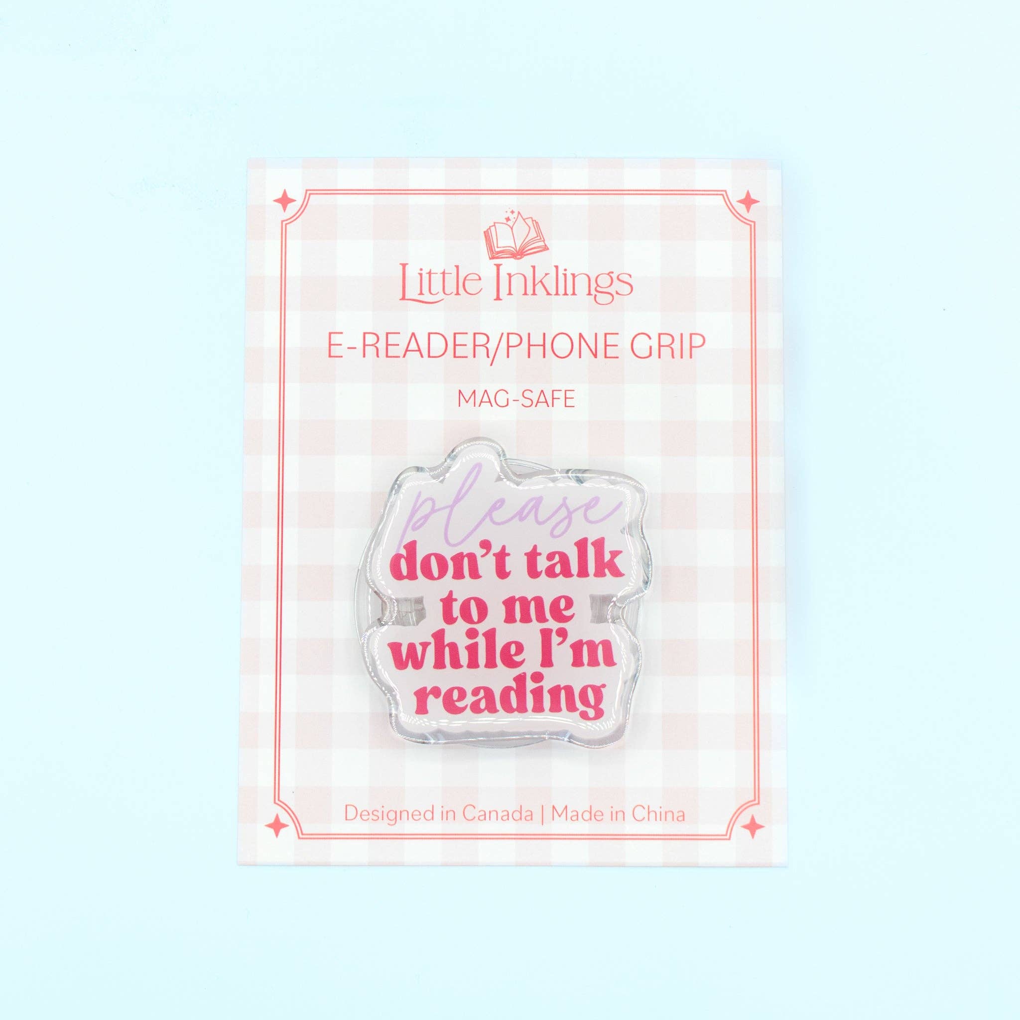 Please Don't Talk to Me - Phone/E-Reader Grip