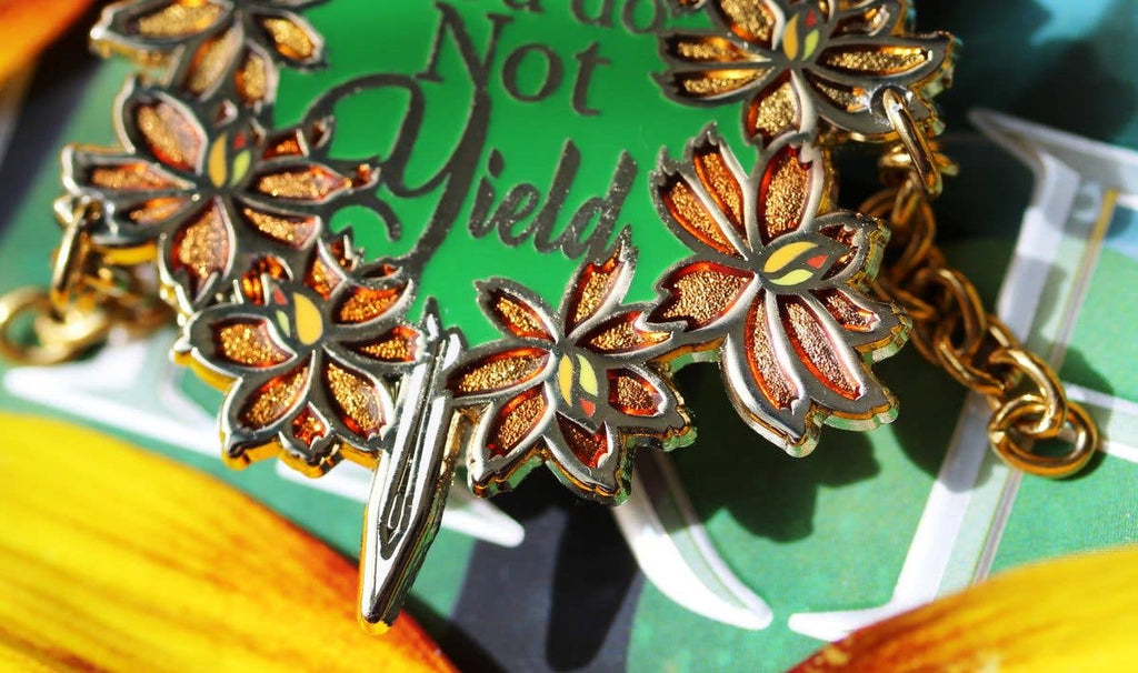 Geek and Artsy - You Do Not Yield Enamel Pin